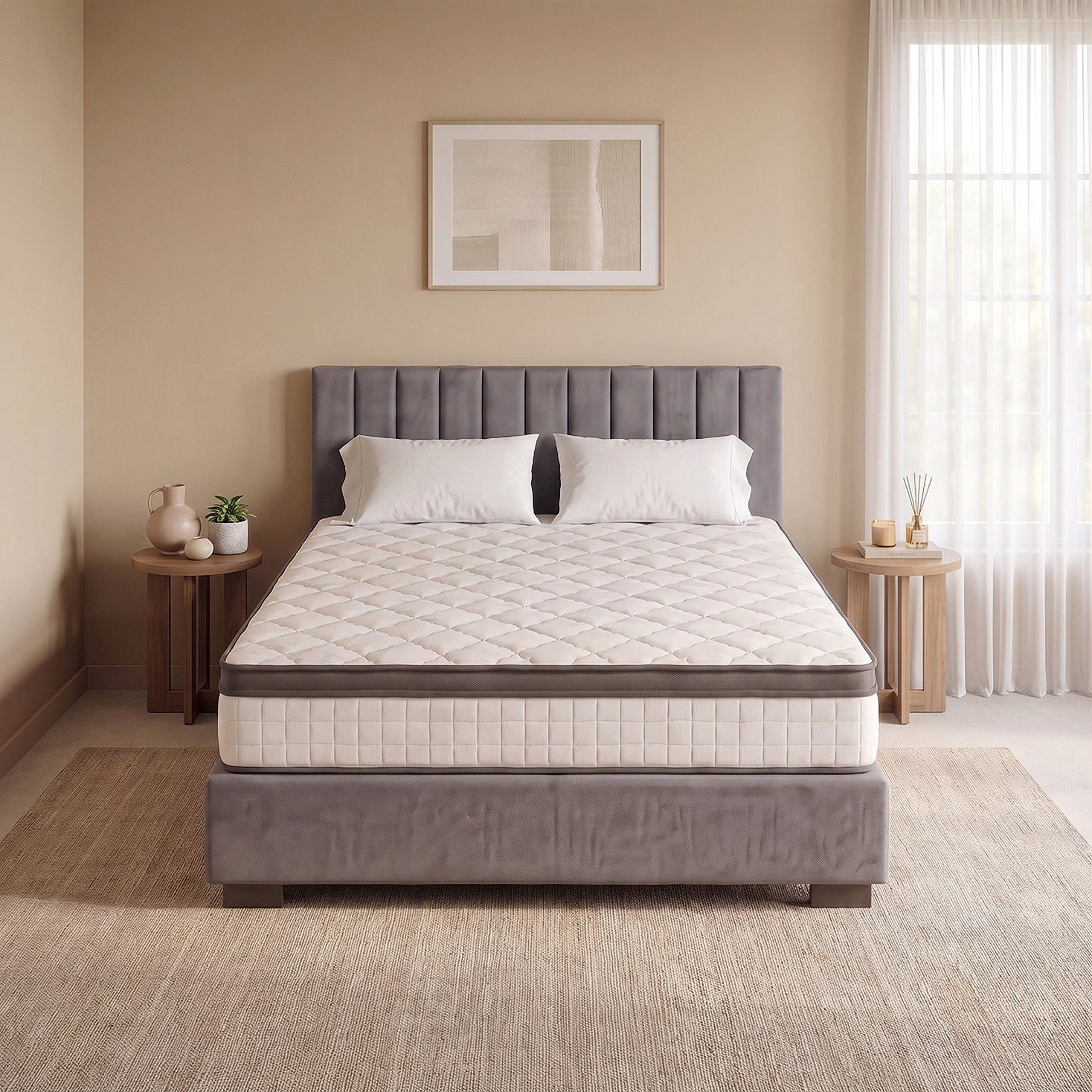 Buy i-SleepEase-iRestora Firm Pocket Spring Queen Mattress - 155x205x25 ...