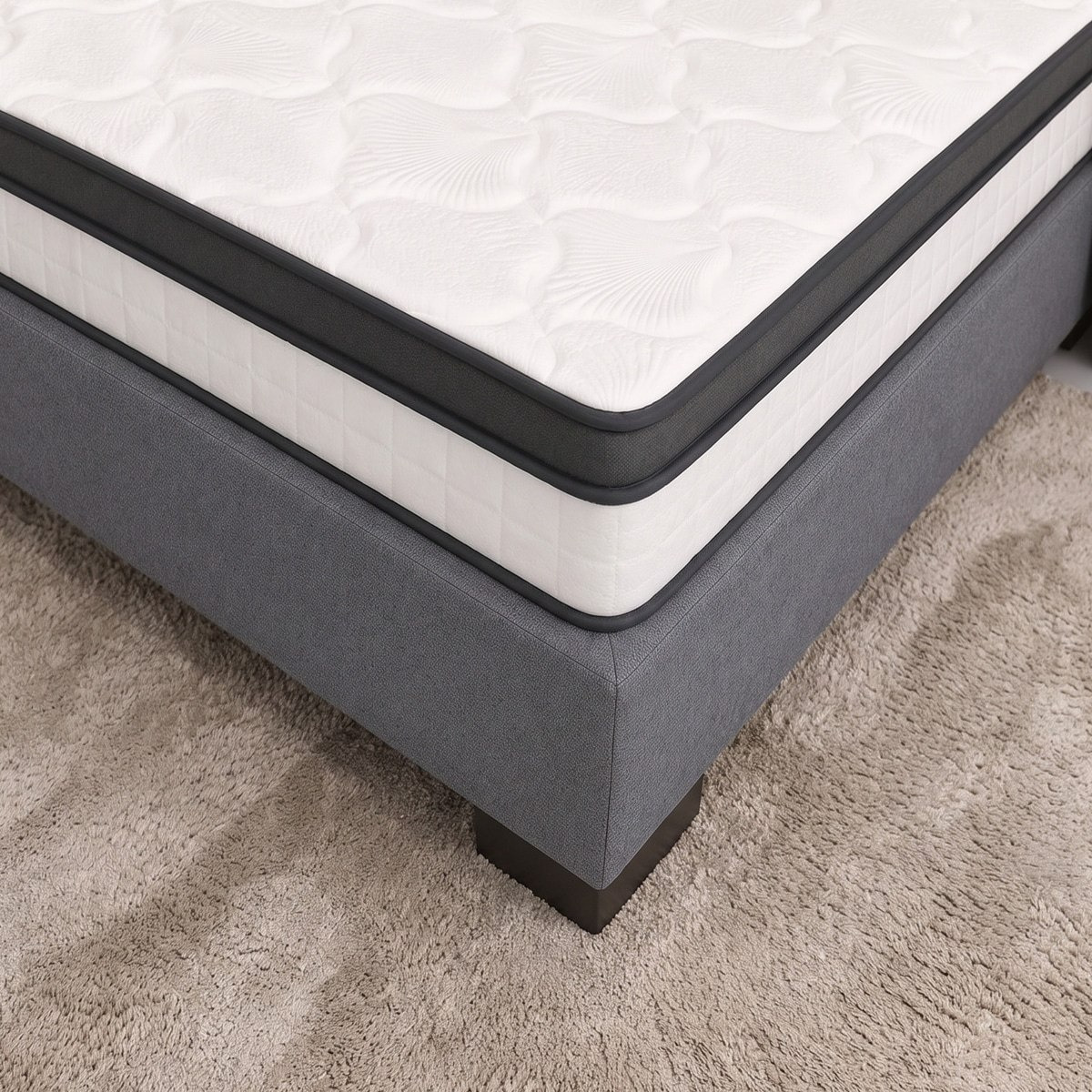 iSleepEase-iRestora Firm Pocket Spring Queen Mattress - 160x200x25cm-hbxbedroom-mattresses-queen-image-1
