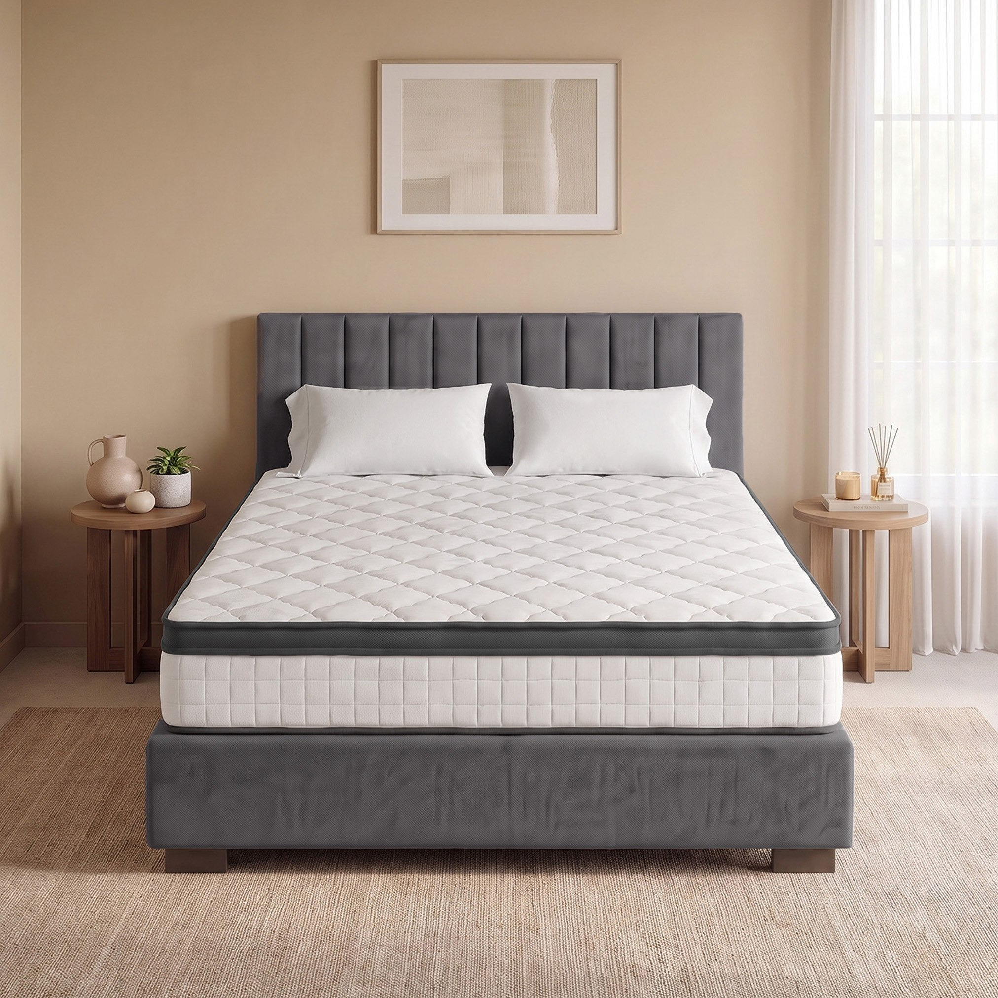 مرتبة كوين صلبة بنوابض جيبية من آي سليب إيز ـ آي ريستورا - 160×200×25 سم-hbxbedroom-mattresses-queen-image-6