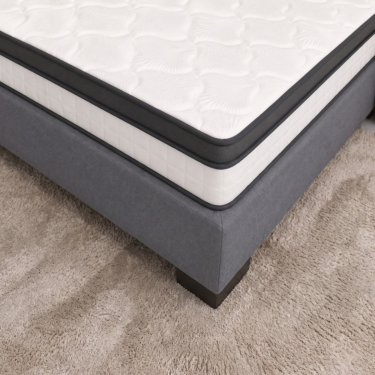 iSleepEase-iRestora Firm Pocket Spring King Mattress - 180x200x25 cm-hbxfurniture-mattresses-king-image-1