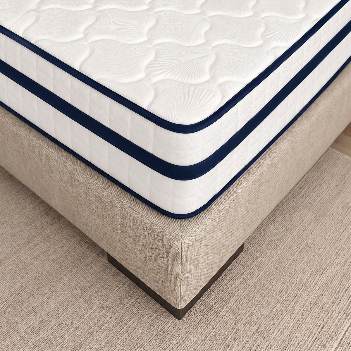 iSleepNest-ice Touch Cool Fabric Medium Firm Pocket Spring Twin Mattress - 120x200x26cm-hbxfurniture-mattresses-twin-image-4