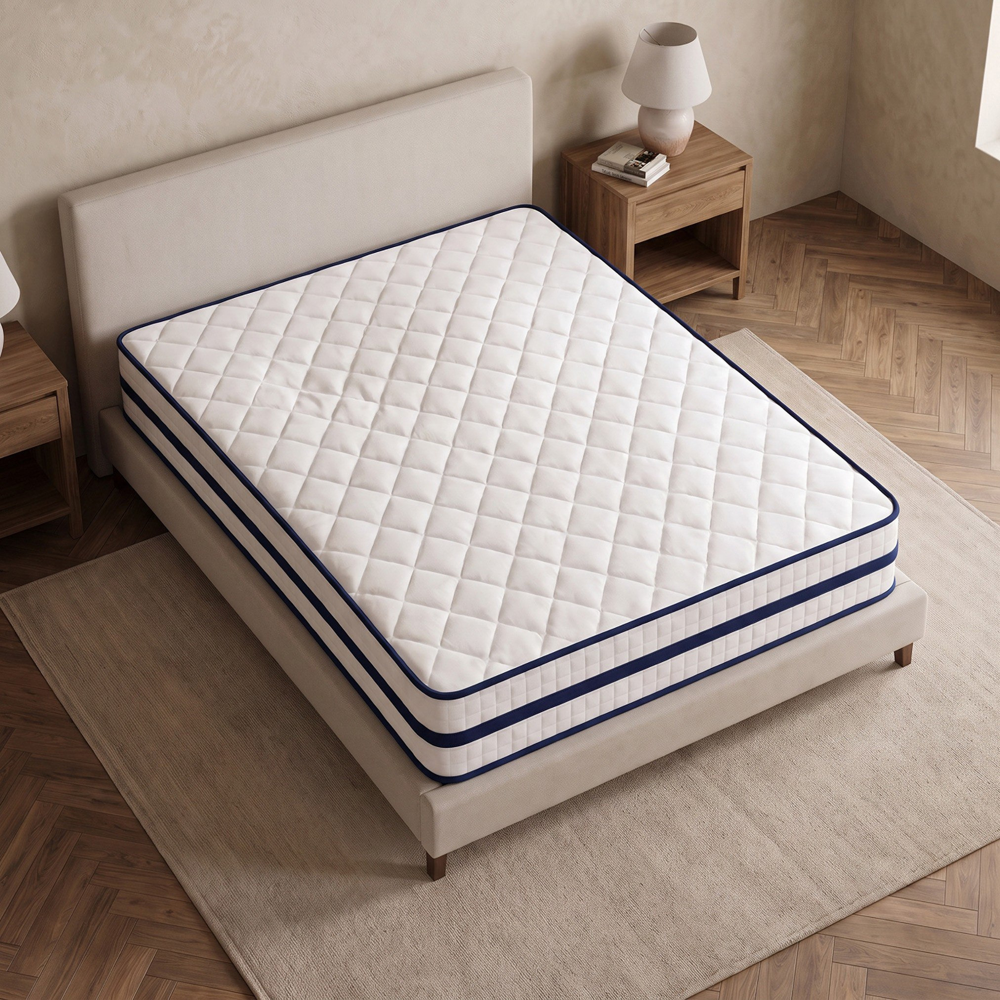 Buy i-SleepNest-ice Touch Cool Fabric Medium Firm Pocket Spring King ...