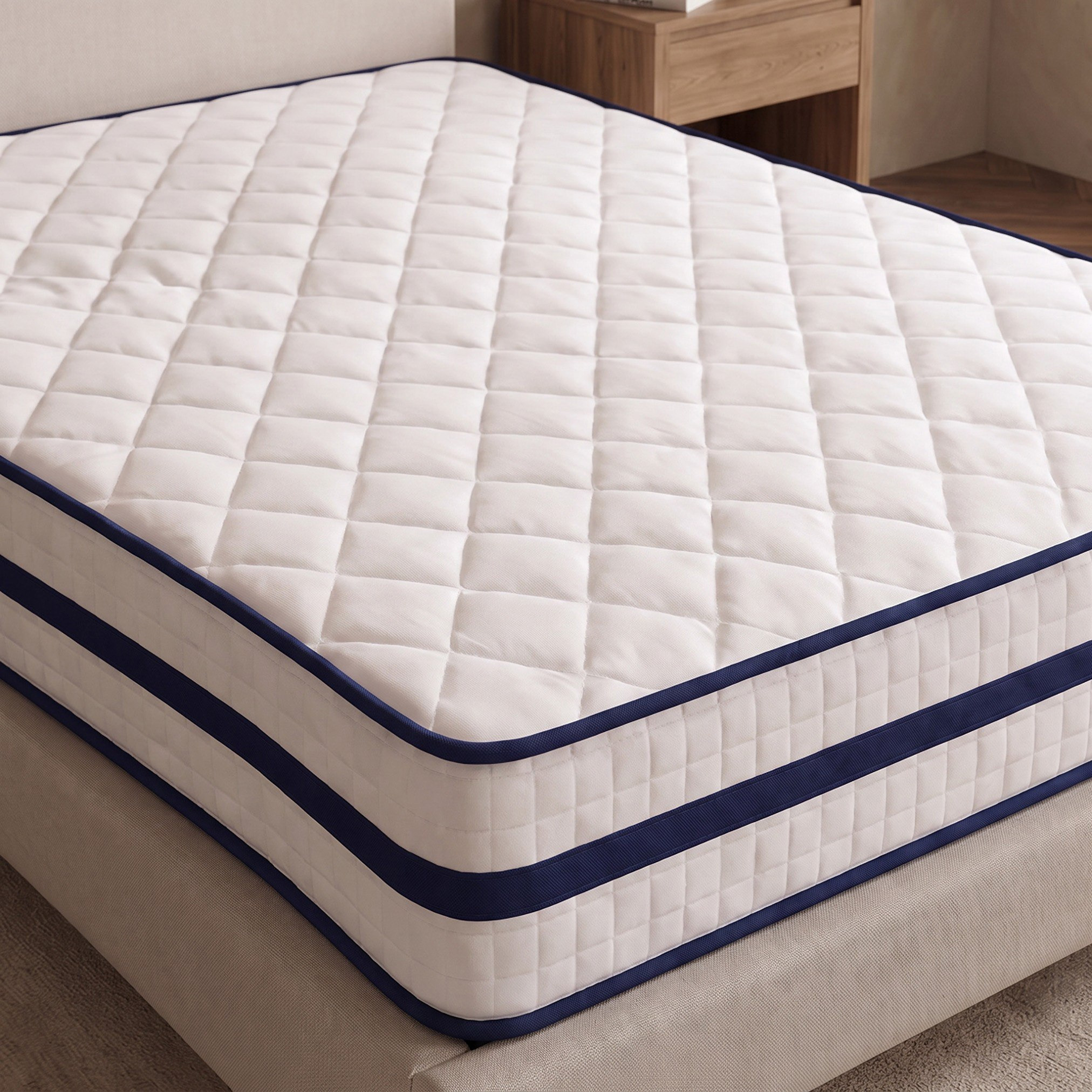 i-SleepNest-ice Touch Cool Fabric Medium Firm Pocket Spring King Mattress - 180x210x26 cm-hbxfurniture-mattresses-king-image-5