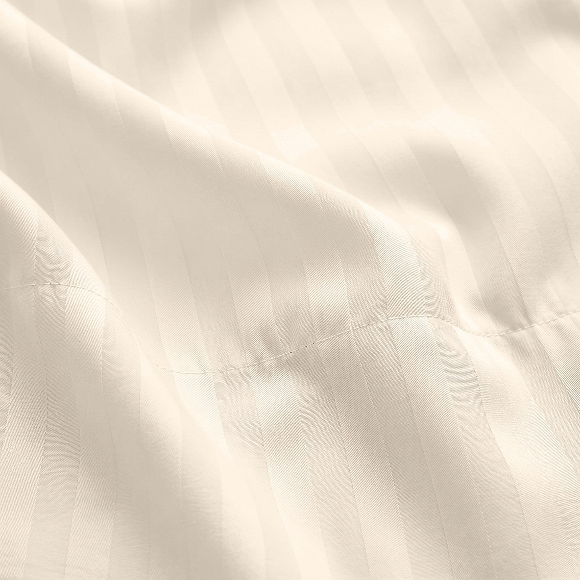 Standford 3-Piece Hotel Thin Embossed Stripe Microfibre King Fitted Sheet Set - 180x200+35 cm-hbxhomeware-bedding-fittedsheets-image-8