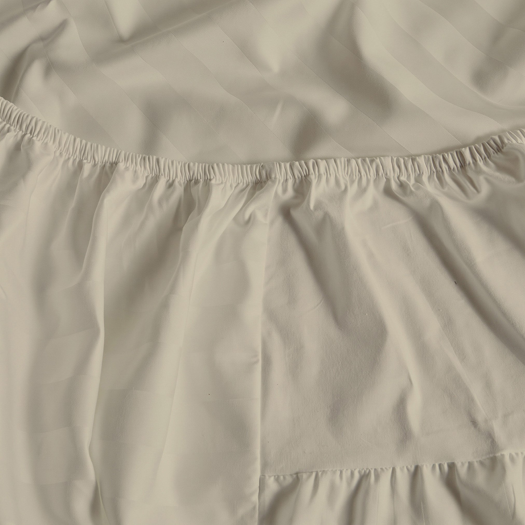 Standford 3-Piece Hotel Thin Embossed Stripe Microfibre King Fitted Sheet Set - 180x200+35 cm-hbxhomeware-bedding-fittedsheets-image-7