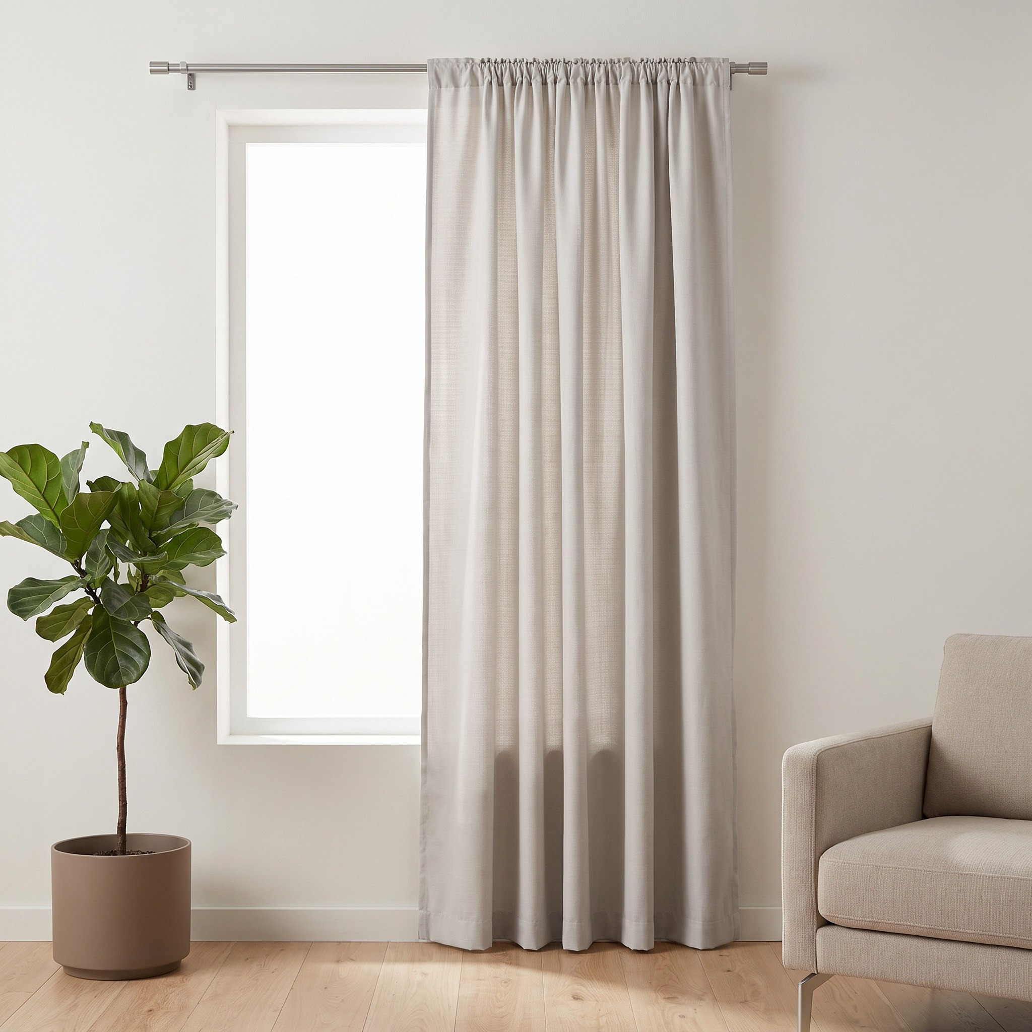 Glide Extra Wide Extra Long Single Blackout Curtain - 320x420 cm-hbxbedroom-windowcoverings-curtains-image-1