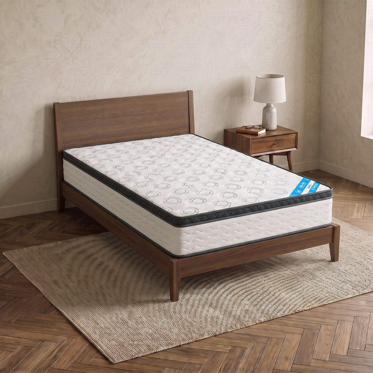 iSleepEase iRestora Firm Pocket Spring Single Mattress - 90x200x25 cm-hbxfurniture-bedroom-mattresses-single-image-4