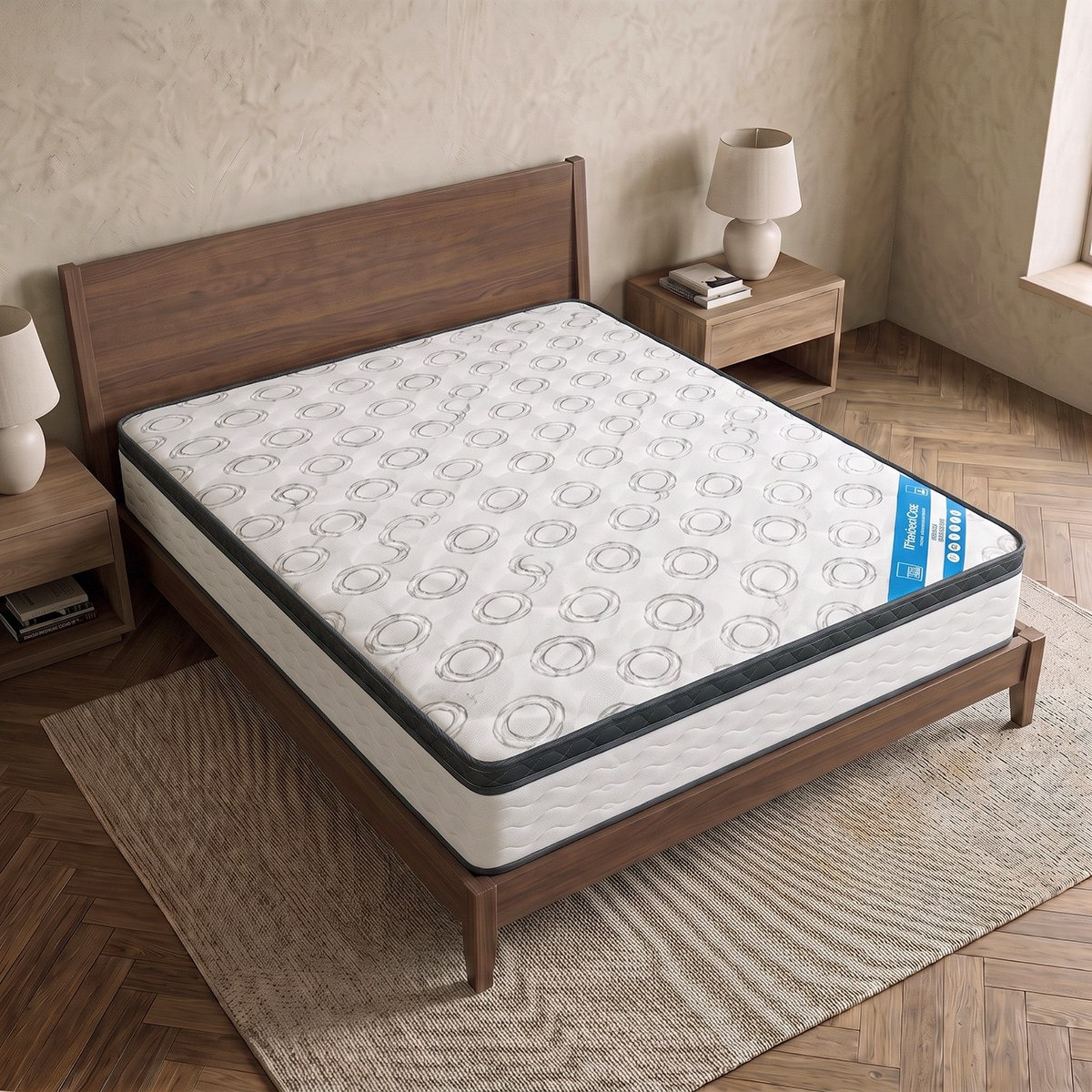 iSleepEase iRestora Firm Pocket Spring Twin Mattress - 120x200x25 cm-hbxfurniture-mattresses-twin-image-5