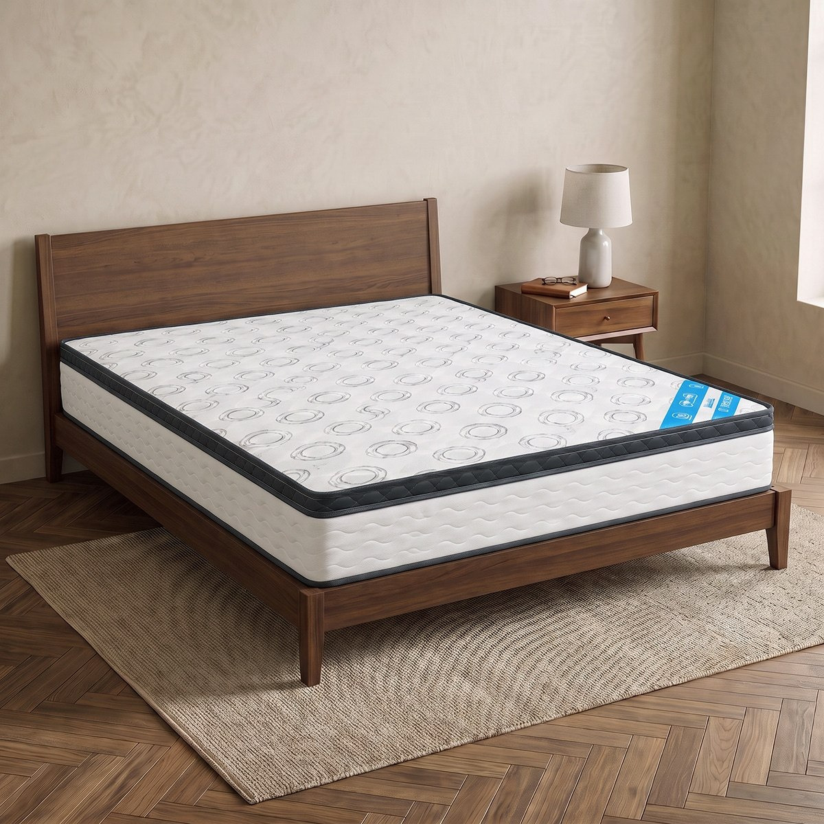 iSleepEase iRestora Firm Pocket Spring Queen Mattress - 150x200x25 cm-hbxbedroom-mattresses-queen-image-4