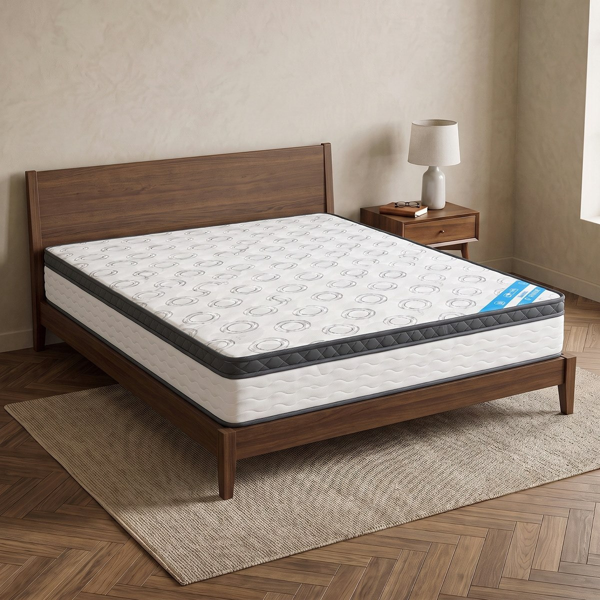 iSleepEase iRestora Firm Pocket Spring King Mattress - 180x200x25 cm-hbxfurniture-mattresses-king-image-4