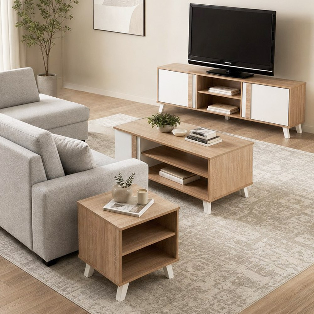 طقم غرفة معيشة 3 قطع من ألفورد-hbxfurniture-livingroom-tvandmediaunits-image-1