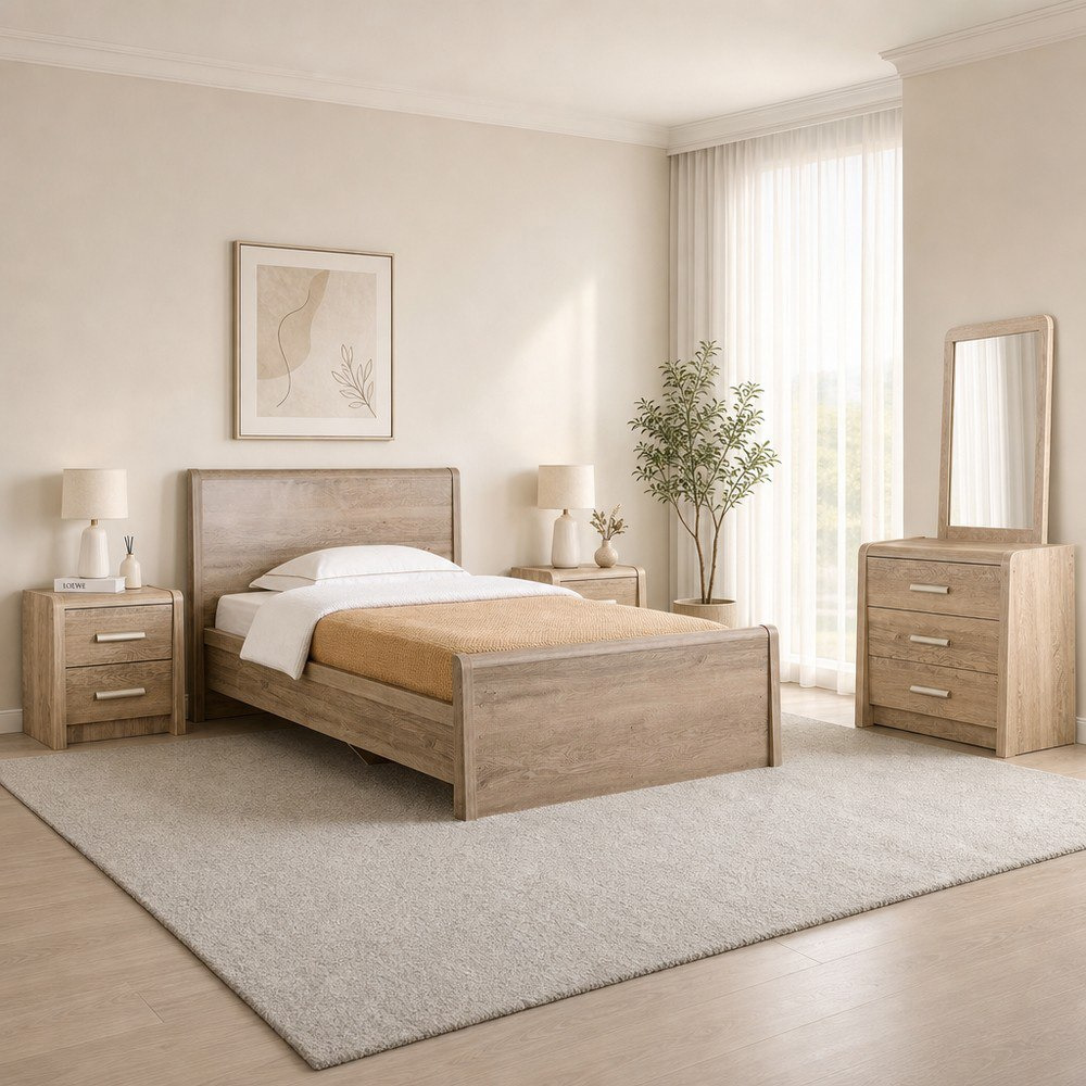 Curvy 4-Piece Young Twin Bedroom Package-hbxfurniture-kidsroom-kidsroomsets-twin-image-1