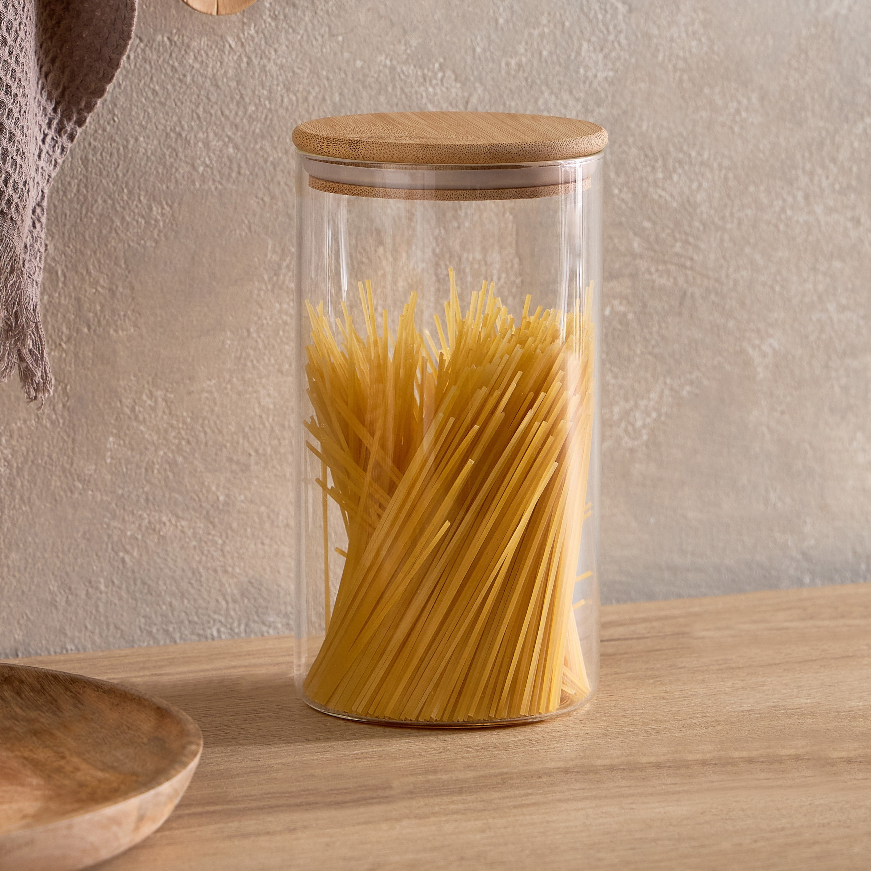 La Natura 2-Piece Borosilicate Canister Set-hbxhomeware-kitchenware-containersandjars-image-2