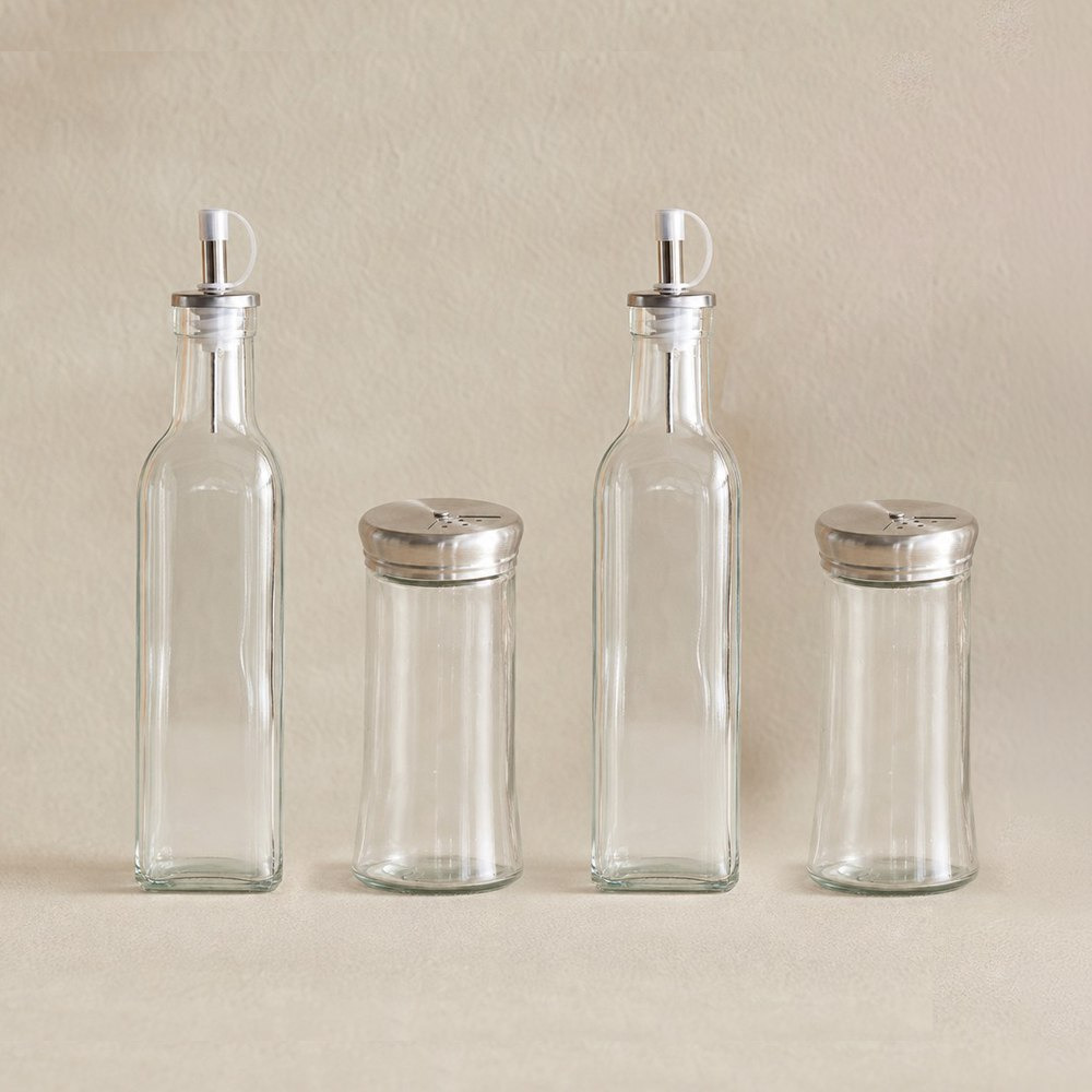 Essential 4-Piece Cruet Set-hbxhomeware-kitchenware-containersandjars-image-1