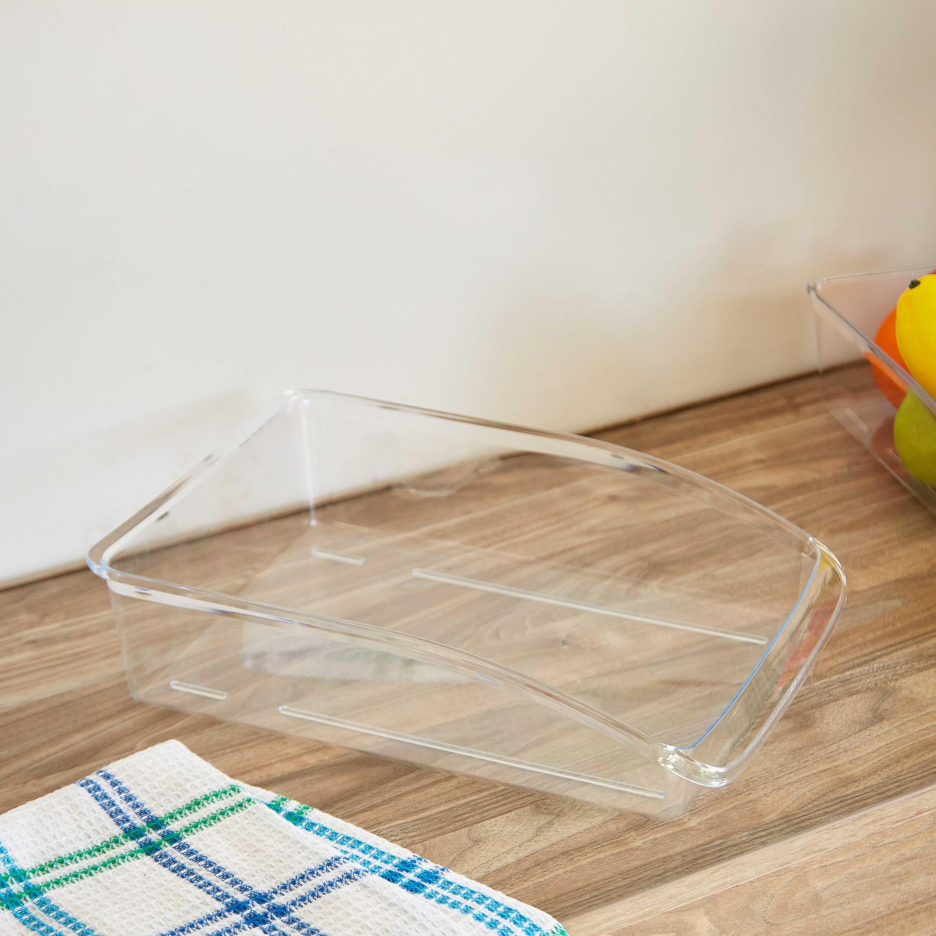 طقم منظمات الثلاجة الشفاف من بيسك - 4 قطع-hbxhomeware-storageandorganization-kitchenandfridgeorganisers-image-19