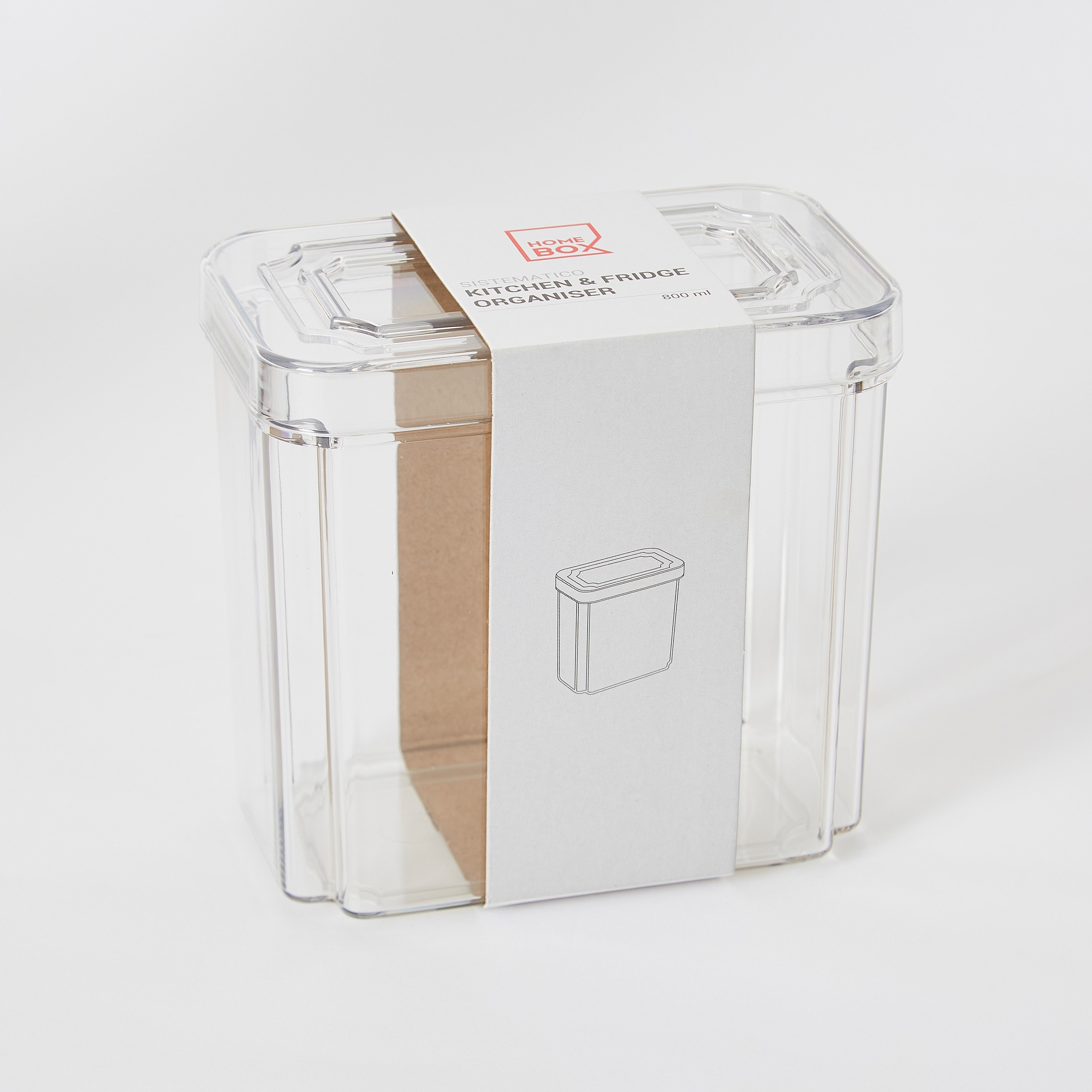 طقم منظمات ثلاجة 4 قطع من ستاك آند ستور-hbxhomeware-storageandorganization-kitchenandfridgeorganisers-image-7