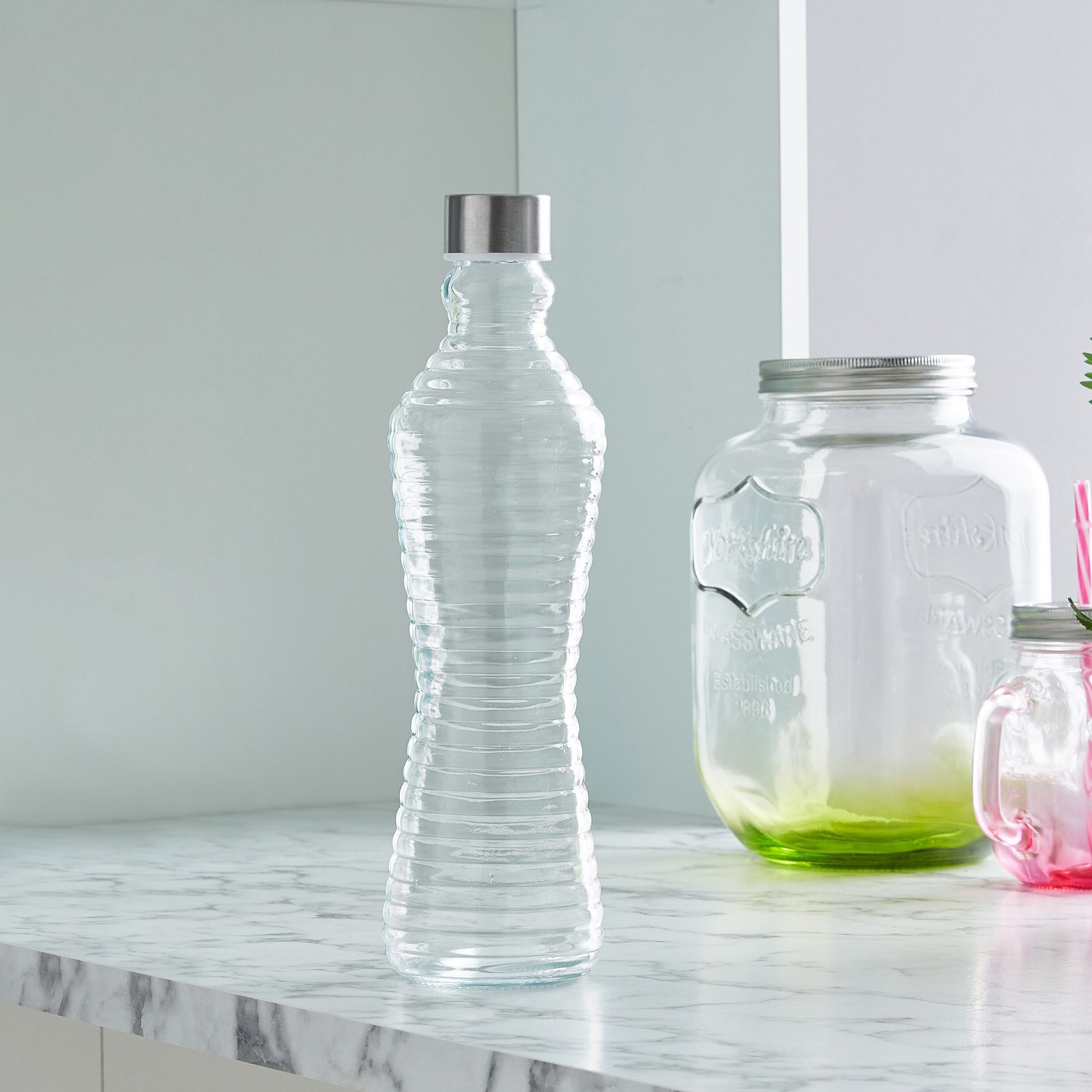طقم زجاجات 4 قطع من إسينشال-hbxhomeware-diningandtabletop-bottles-image-2