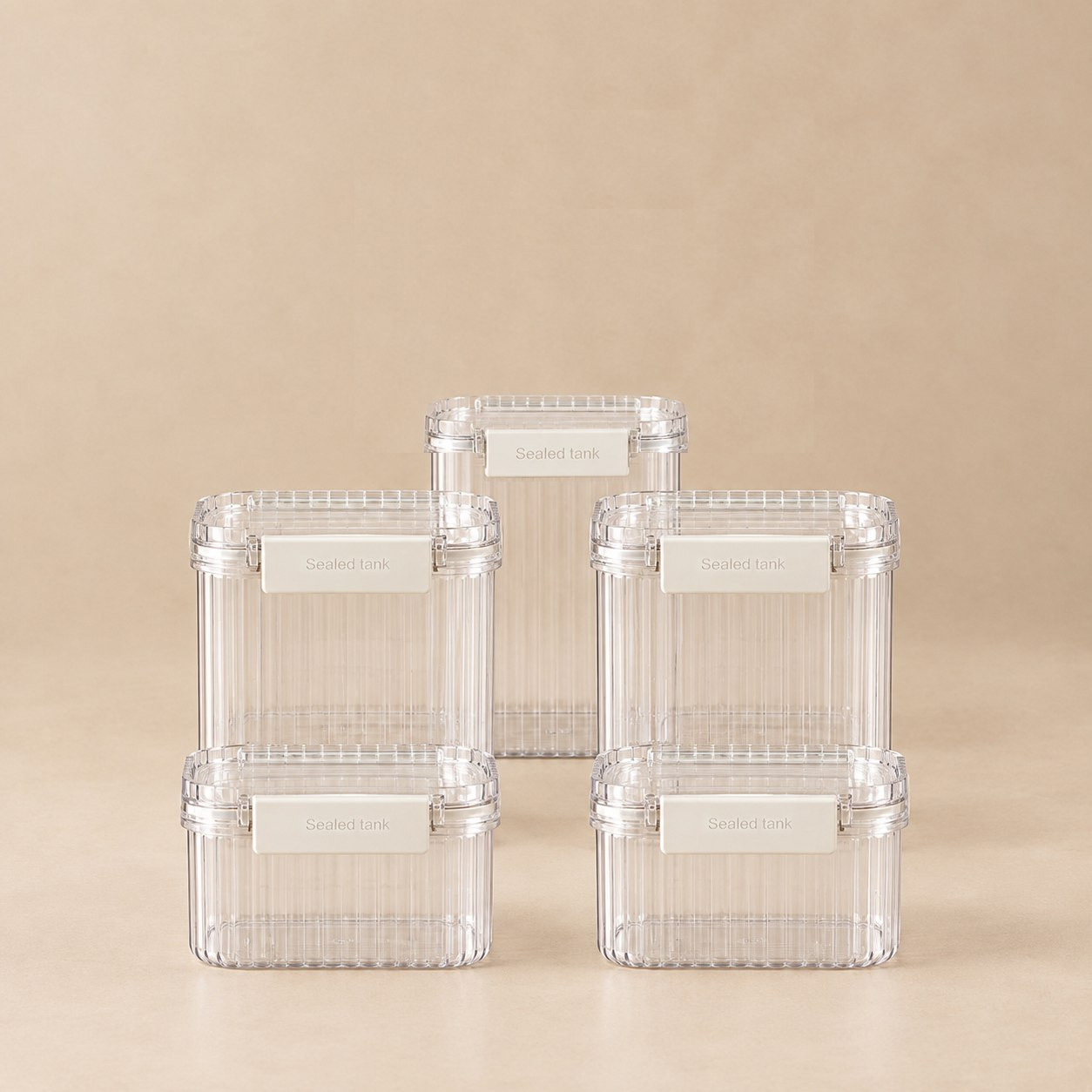 طقم حاويات مطبخ 5 قطع من فلوت-hbxhomeware-kitchenware-containersandjars-image-1