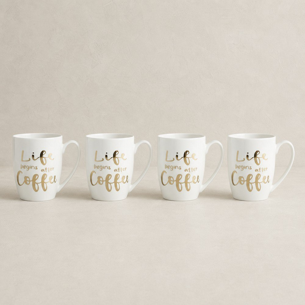 Essential 4-Piece Mug Set - 350 ml-hbxdecorandfurnishings-tabletop-coffeeandteasets-image-1