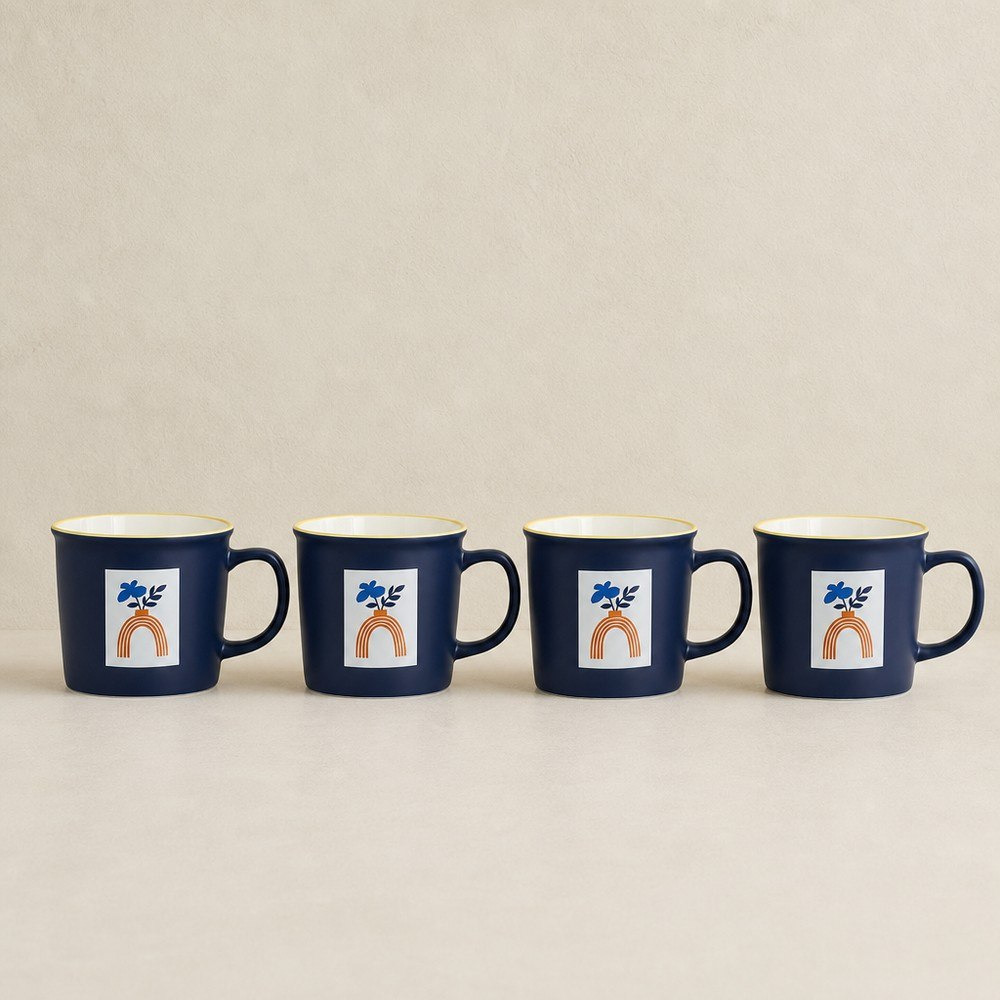 Essential 4-Piece Mug Set - 400 ml-hbxdecorandfurnishings-tabletop-coffeeandteasets-image-1