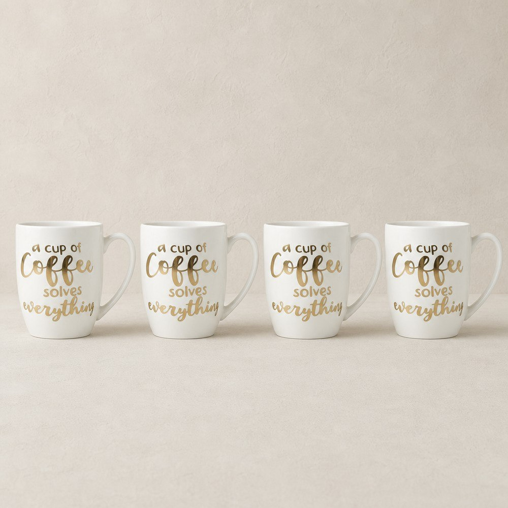 Essential 4-Piece Mug Set - 350 ml-hbxdecorandfurnishings-tabletop-coffeeandteasets-image-1