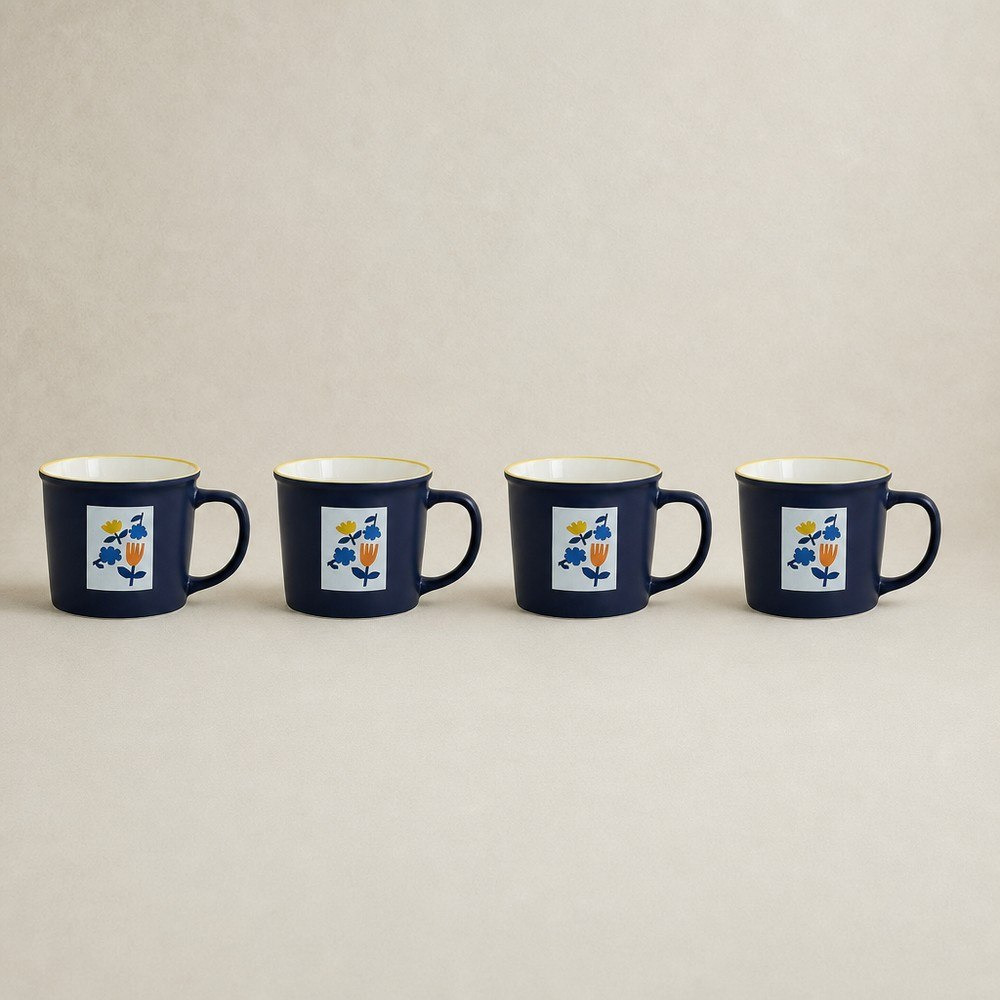 Essential 4-Piece Mug Set - 400 ml-hbxdecorandfurnishings-tabletop-coffeeandteasets-image-1