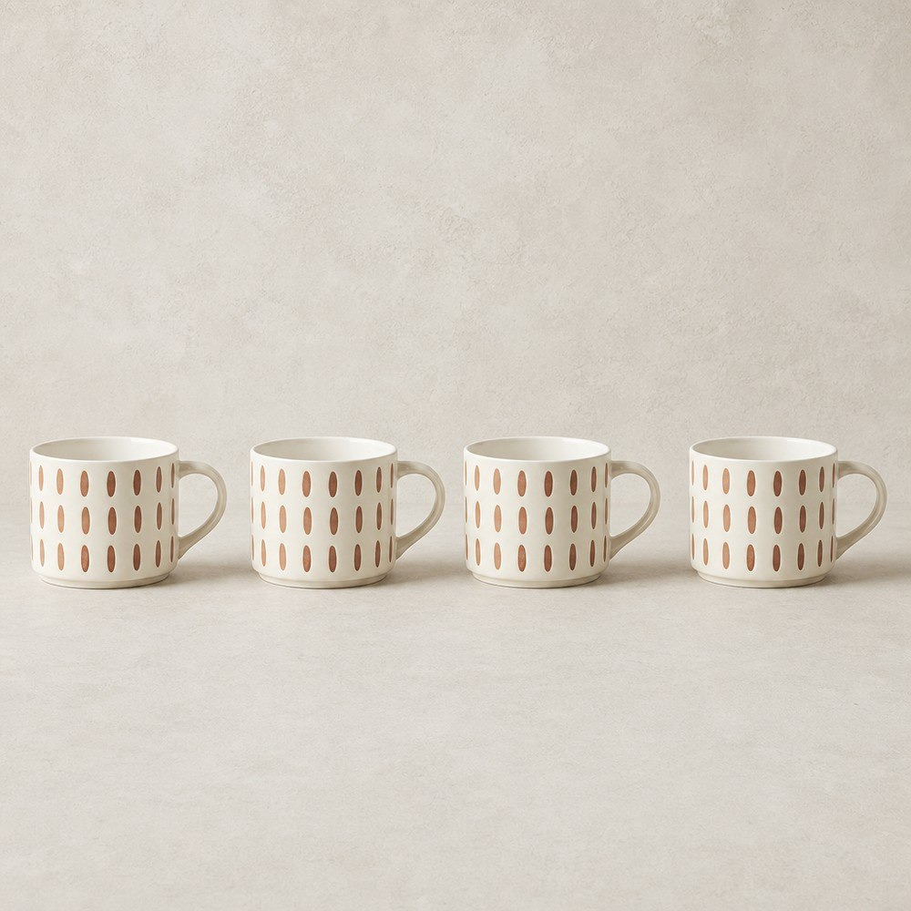 Essential 4-Piece Mug Set - 400 ml-hbxdecorandfurnishings-tabletop-coffeeandteasets-image-1