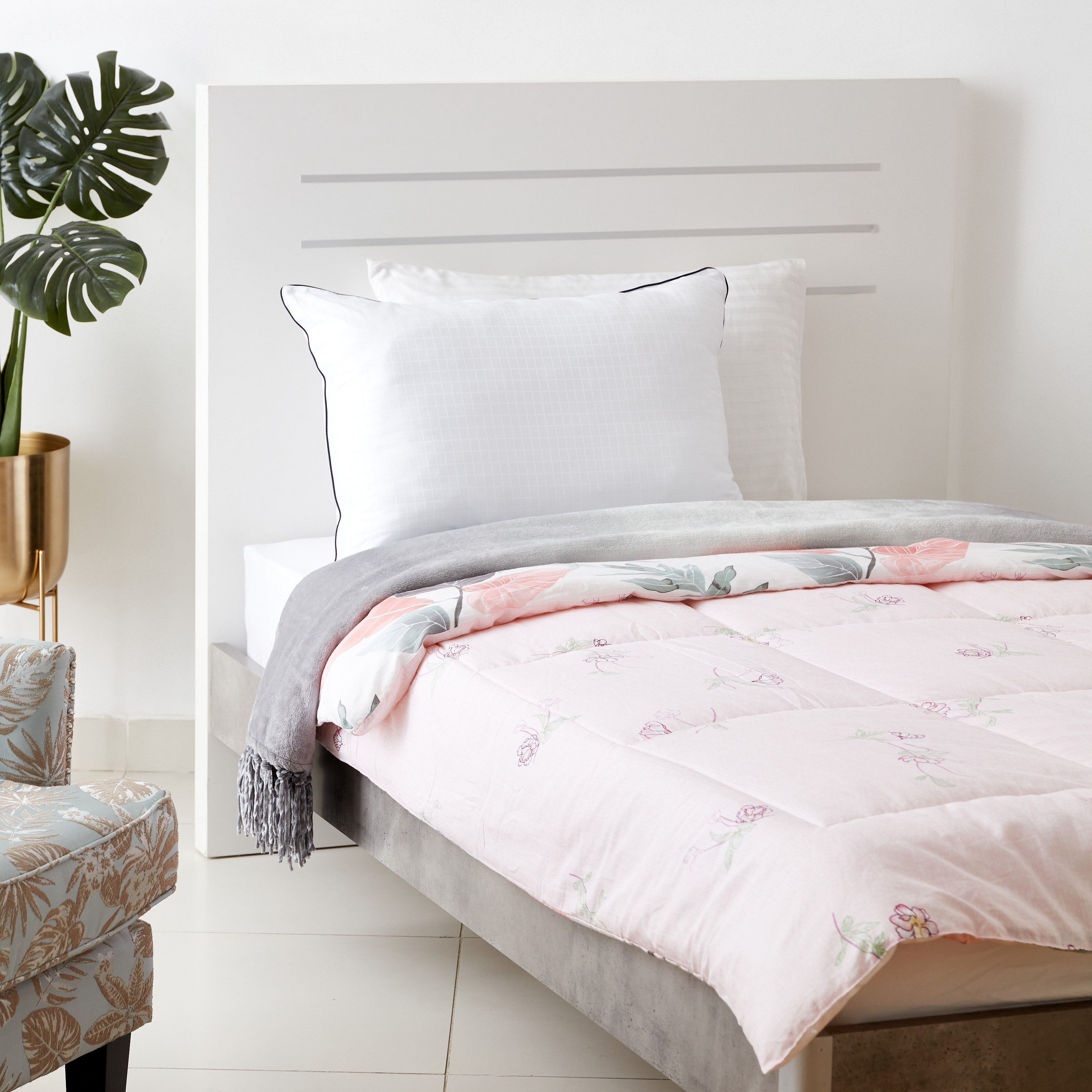 Oxford 2-Piece Pillow Set - 75x50 cm-hbxdecorandfurnishings-bedding-duvetsandpillows-image-4