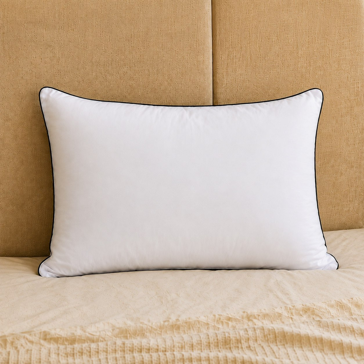 طقم وسائد قطعتين من هيلتون - 75 × 50 سم-hbxdecorandfurnishings-bedding-duvetsandpillows-image-2
