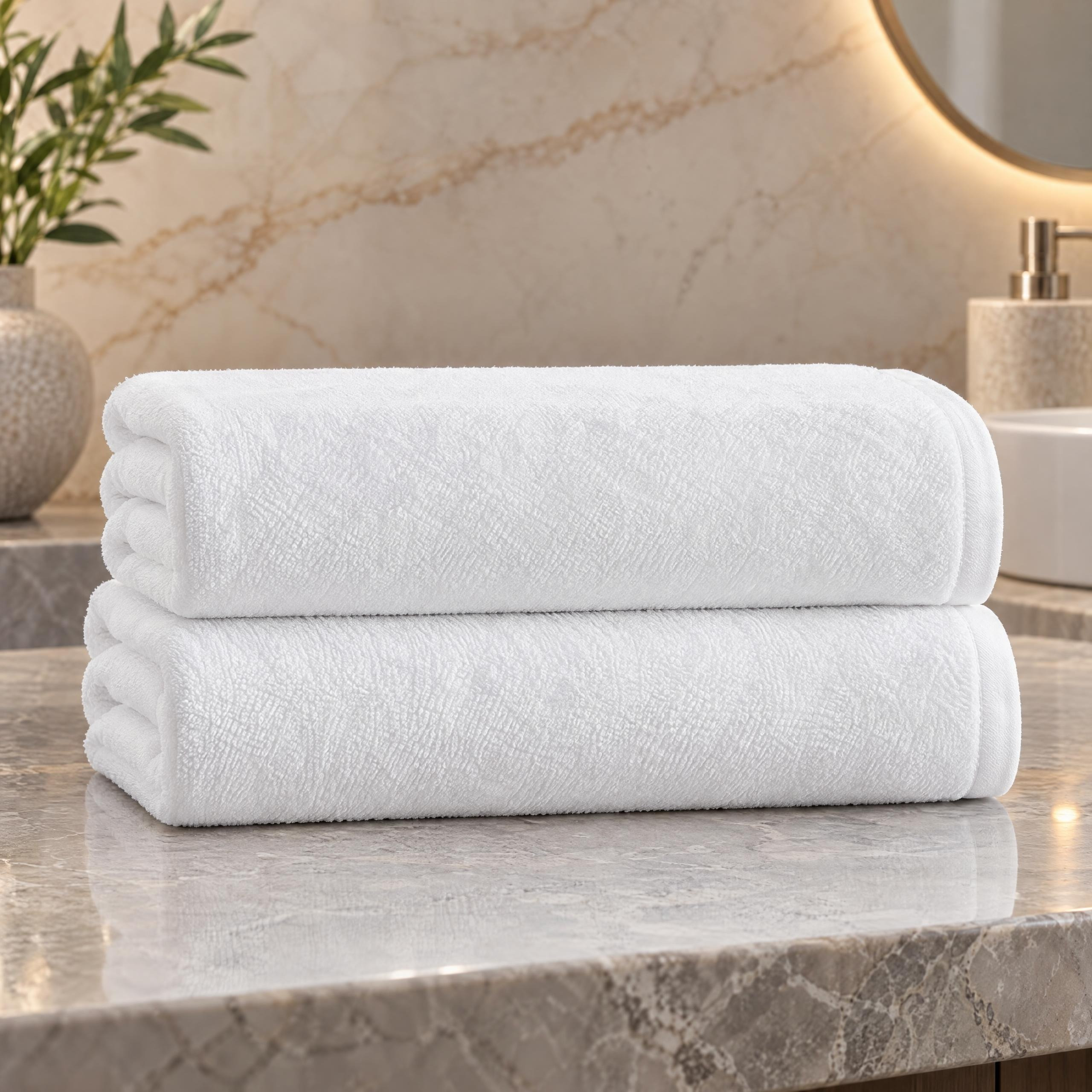 White Haven 2-Piece Bath Towel Set-hbxbathroom-bathroomtextiles-image-1