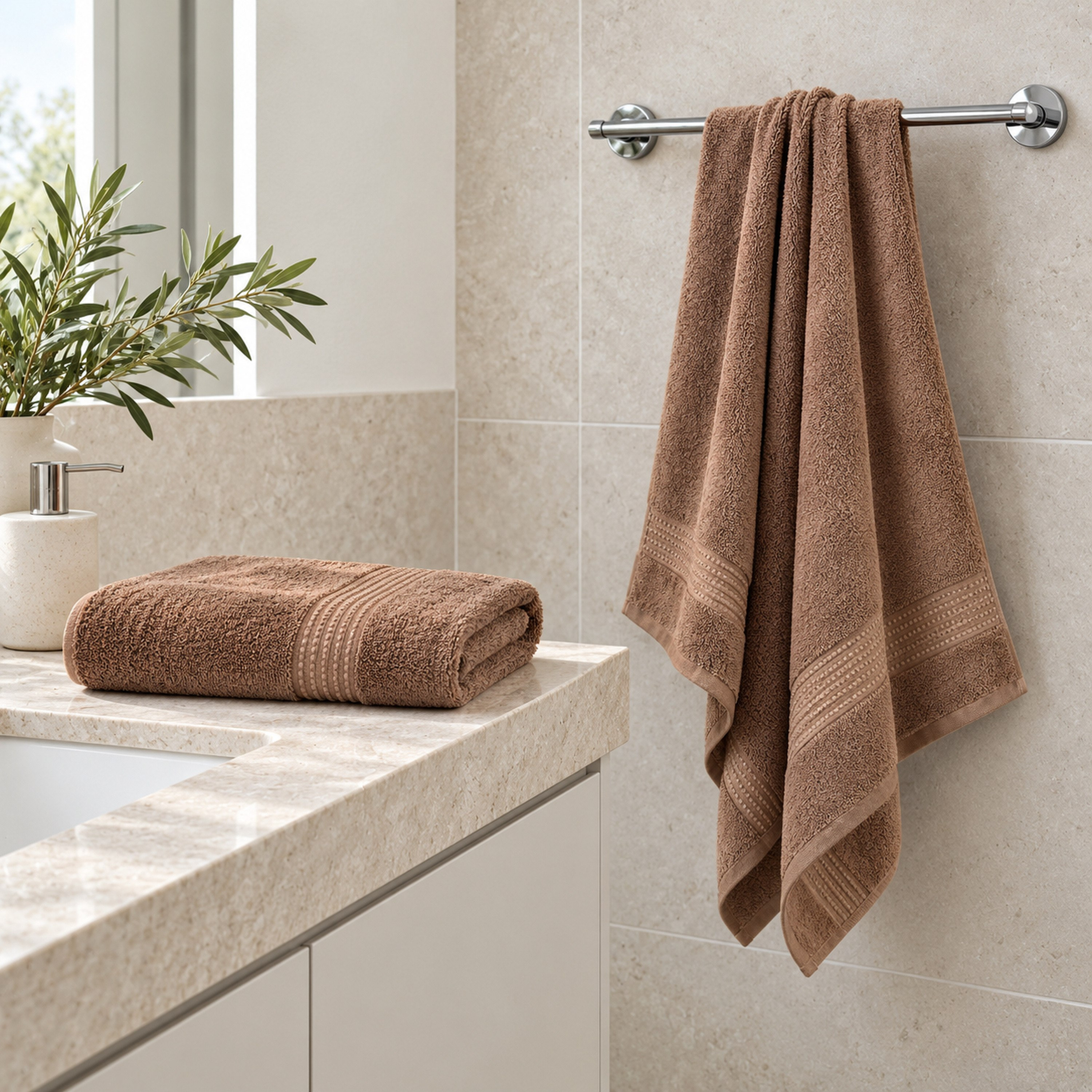 طقم مناشف حمام قطعتين من كلاود سوفت-hbxbathroom-bathroomtextiles-image-1