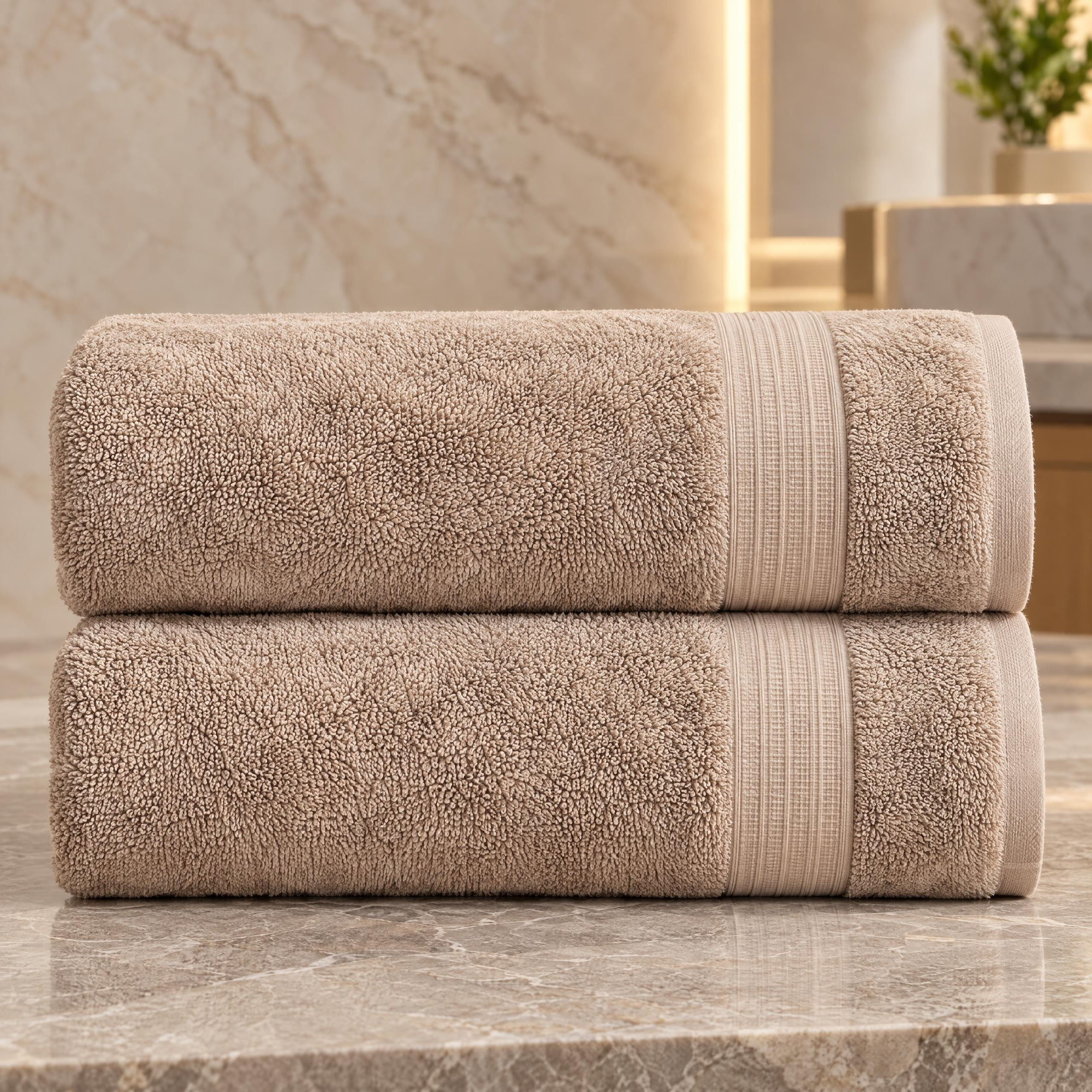 طقم مناشف حمام قطعتين من إير ريتش-hbxbathroom-bathroomtextiles-image-1