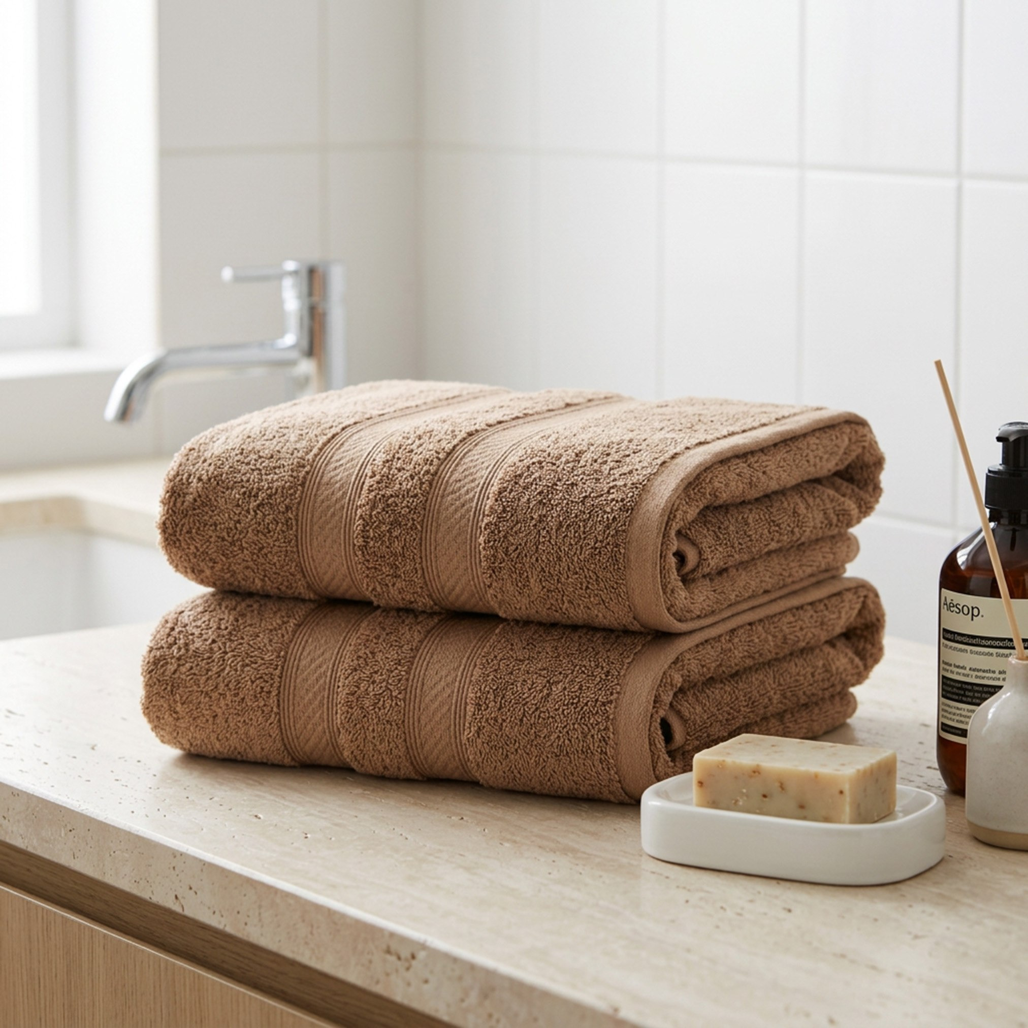 Essential 2-Piece Bath Towel Set-hbxbathroom-bathroomtextiles-image-5
