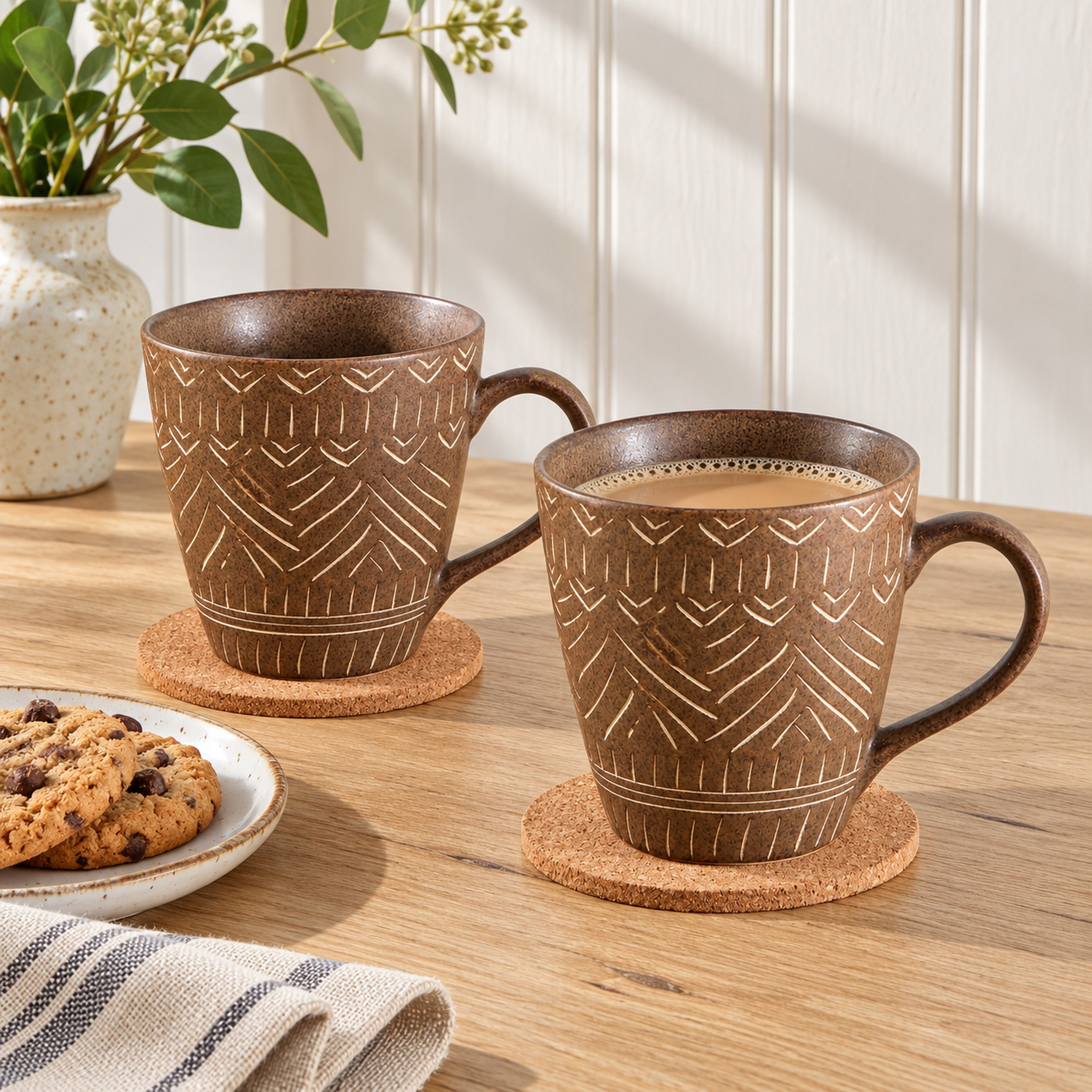 طقم مجات قطعتين من دونا-hbxdecorandfurnishings-tabletop-coffeeandteasets-image-1