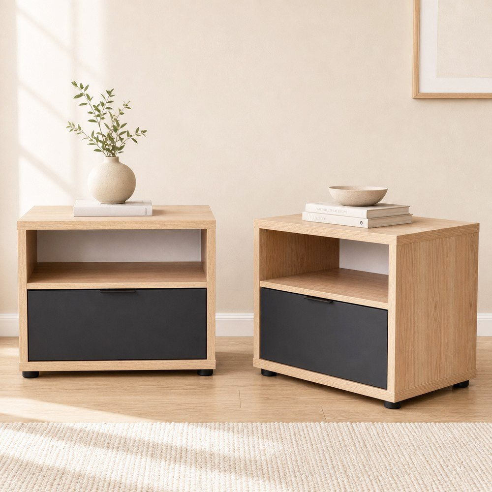 Orion Chester 1-Drawer Nightstand - Set of 2-hbxfurniture-bedroom-nightstands-image-1