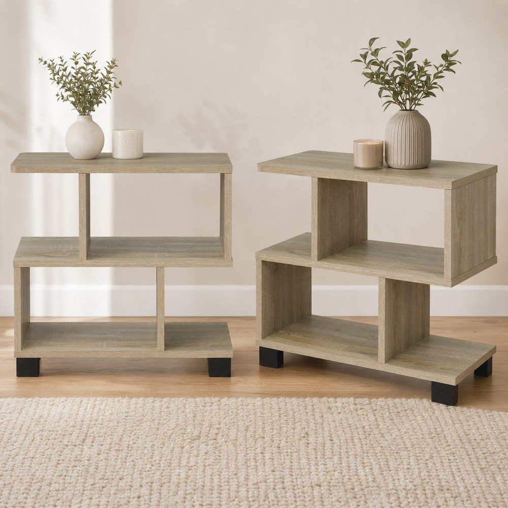 طاولة سرير جانبية متعددة الاستخدامات من موفو أواسيس- طقم من قطعتين-hbxfurniture-bedroom-nightstands-image-1