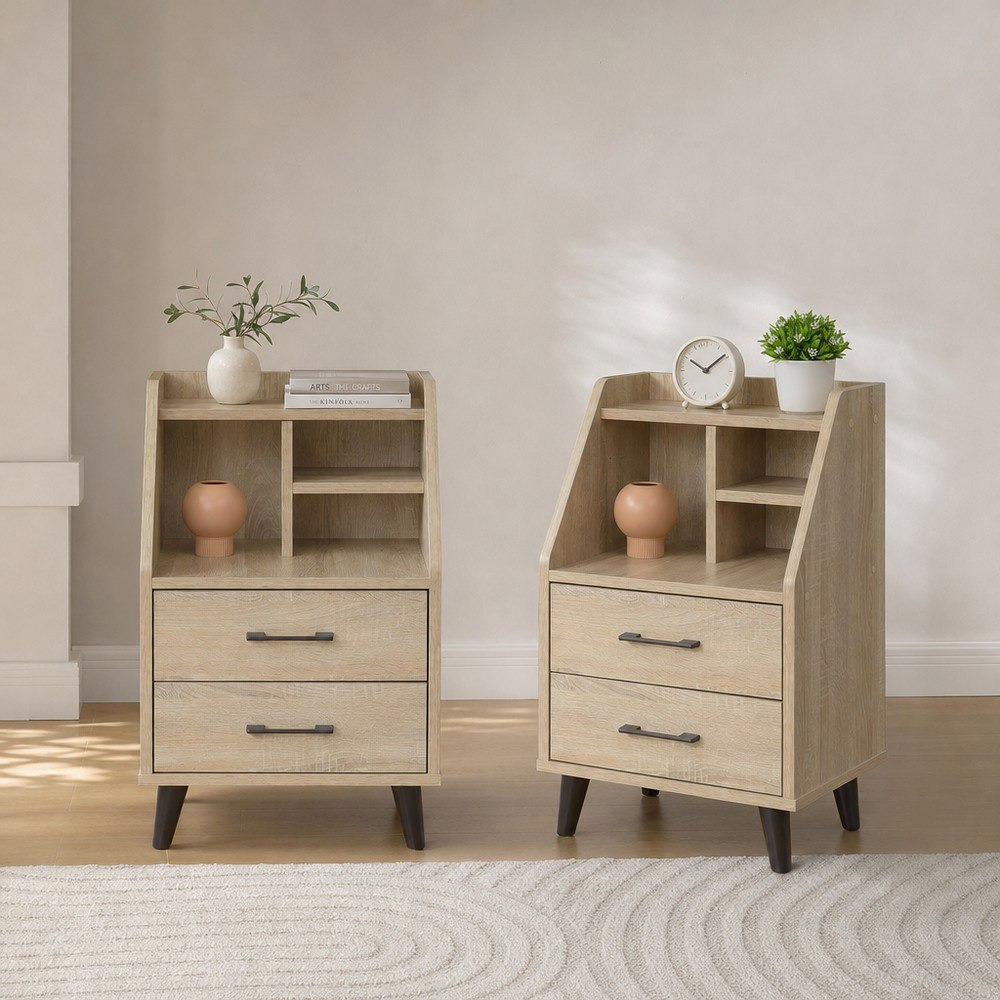 Movo Oasis 2-Drawer Nightstand - Set of 2-hbxfurniture-bedroom-nightstands-image-1