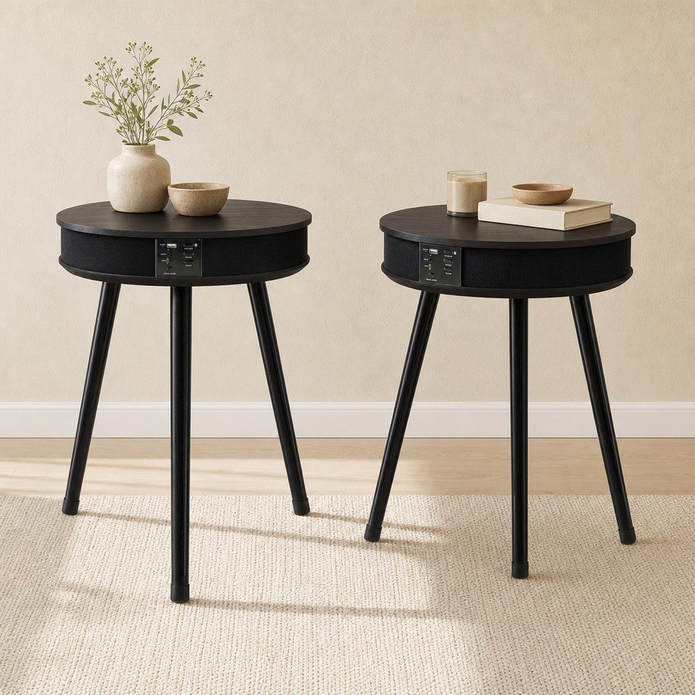 طاولة سرير جانبية بسماعة بلوتوث ومنفذ شحن يو إس بي إنويث من موفو إيدن - قطعتين-hbxfurniture-bedroom-nightstands-image-1