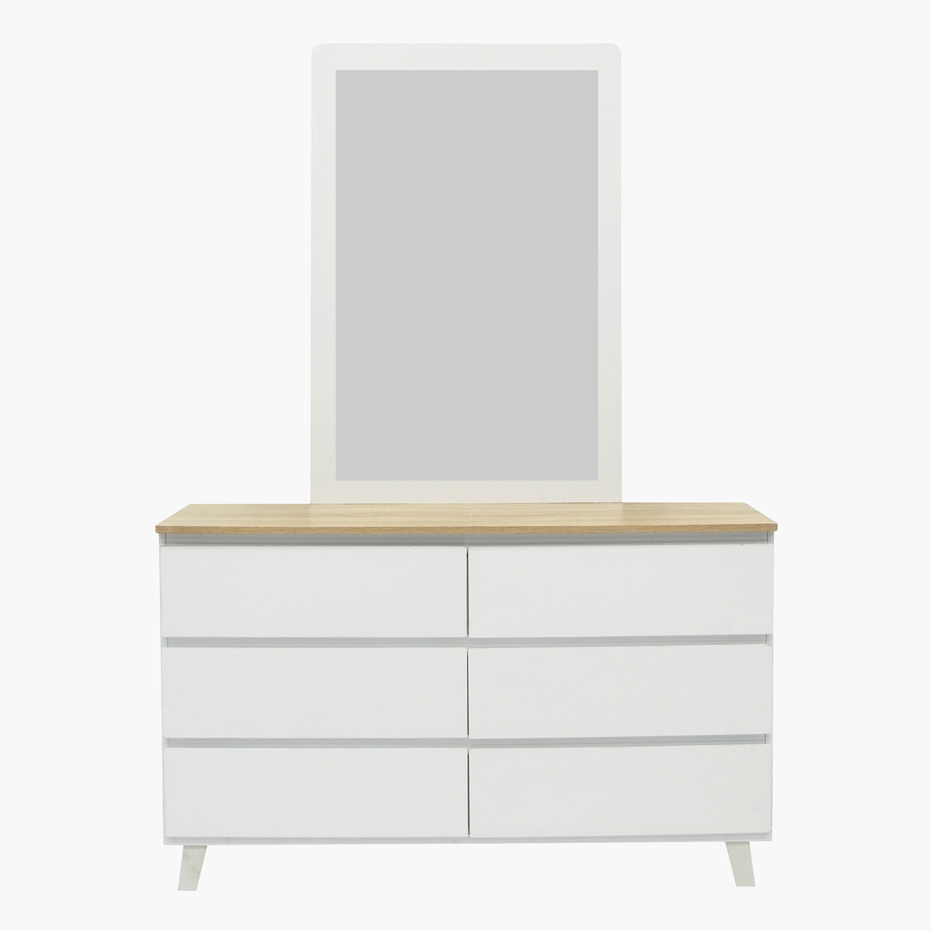 طقم طاولة سرير جانبية بدرجين مع تسريحة من كولستورب - 3 قطع-hbxfurniture-bedroom-dressersandmirrors-image-10