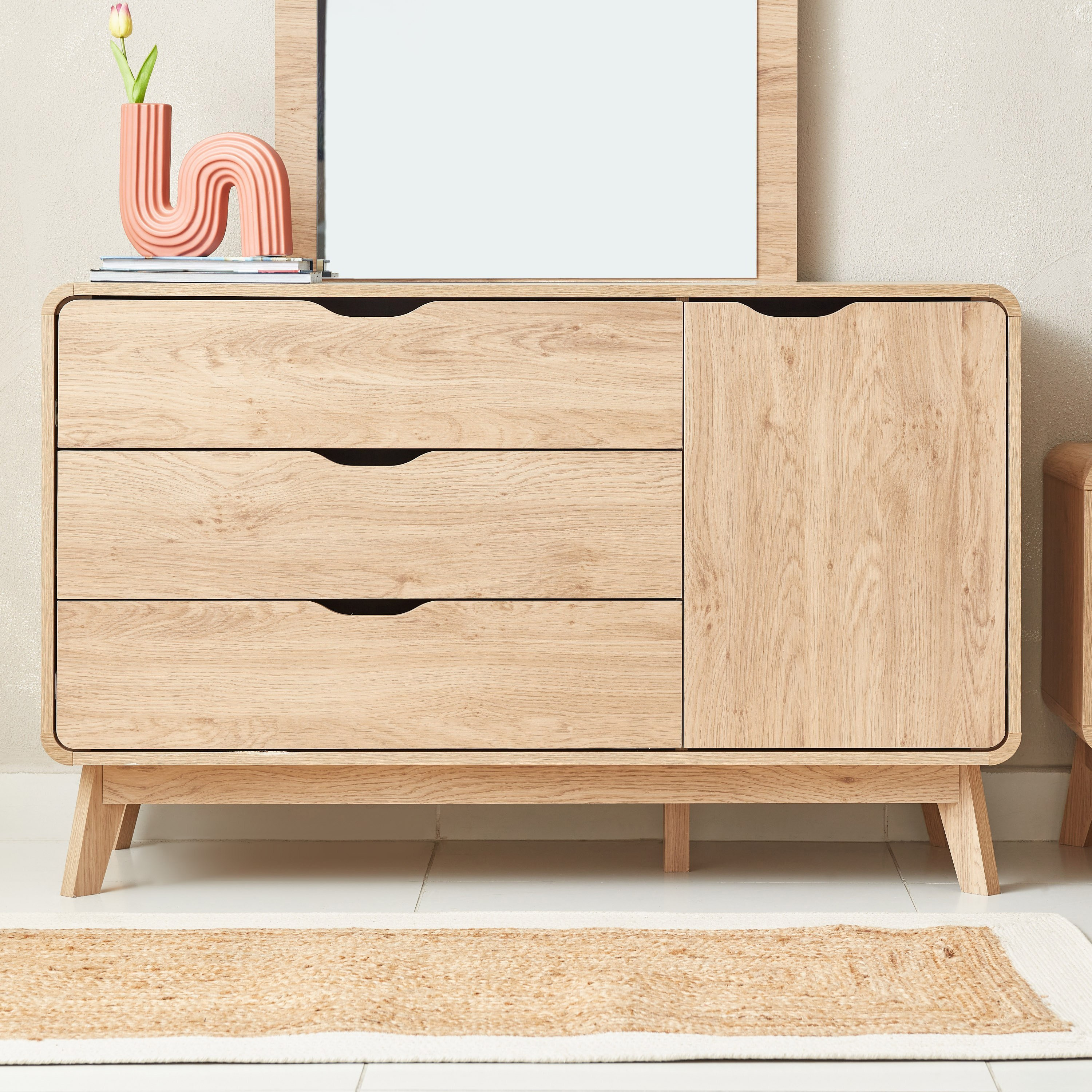 Nordica 2-Piece 2-Drawer Nightstand Set with Dresser-hbxfurniture-bedroom-dressersandmirrors-image-9