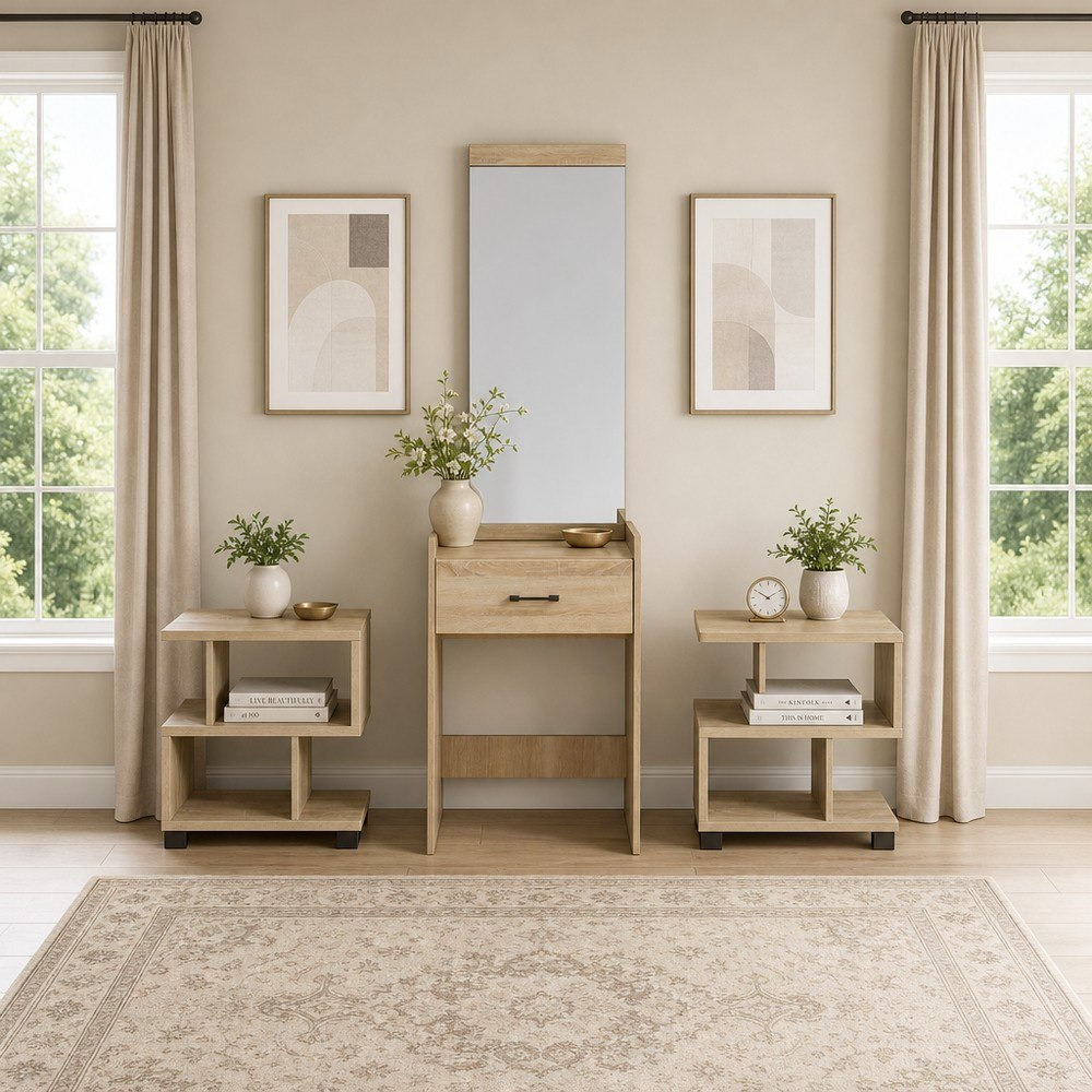 Movo Oasis 2-Piece Multipurpose Nightstand Set with Dresser-hbxfurniture-bedroom-dressersandmirrors-image-1