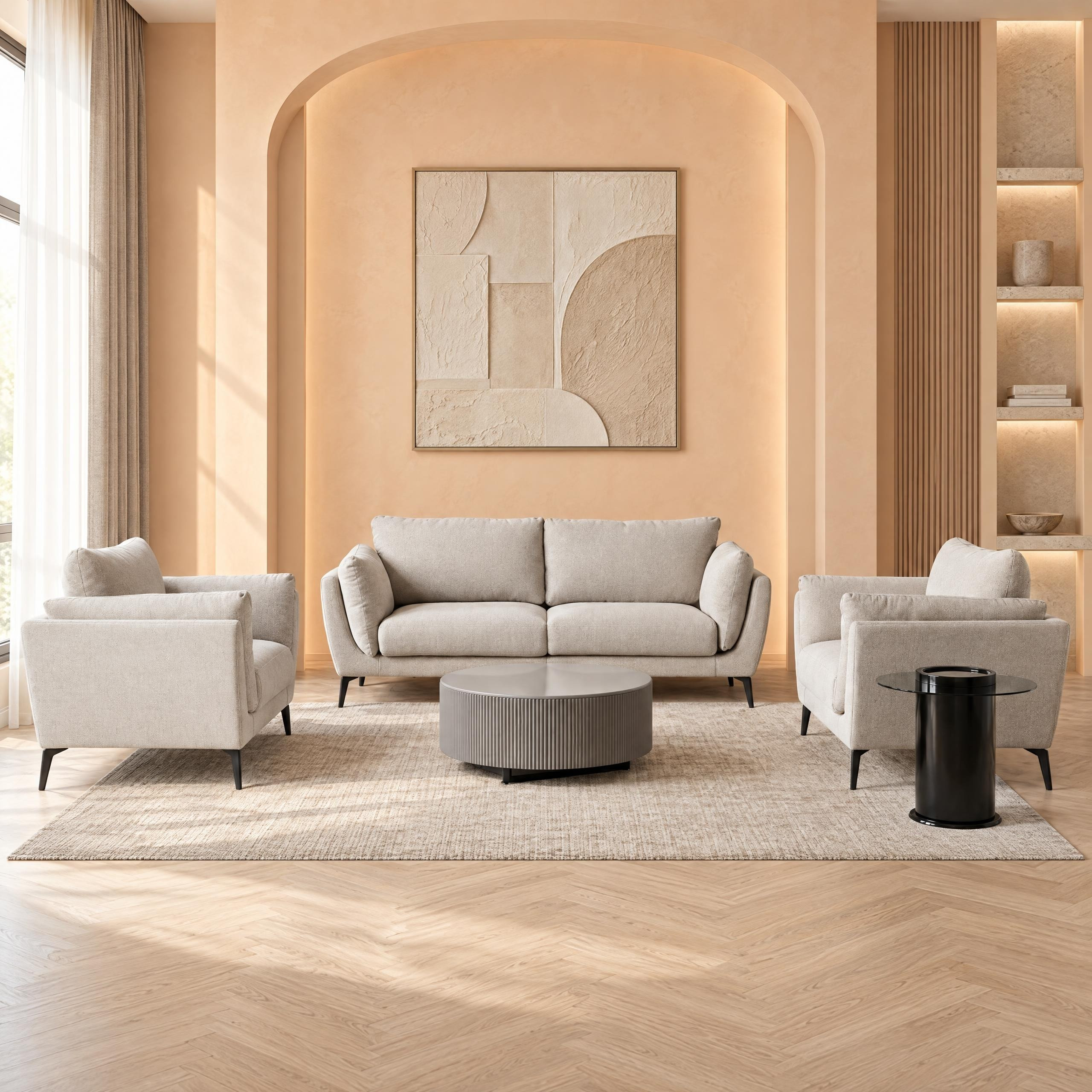 Lucina 3+1+1 Seater Sofa Package-hbxfurniture-livingroom-sofasandsofasets-image-1