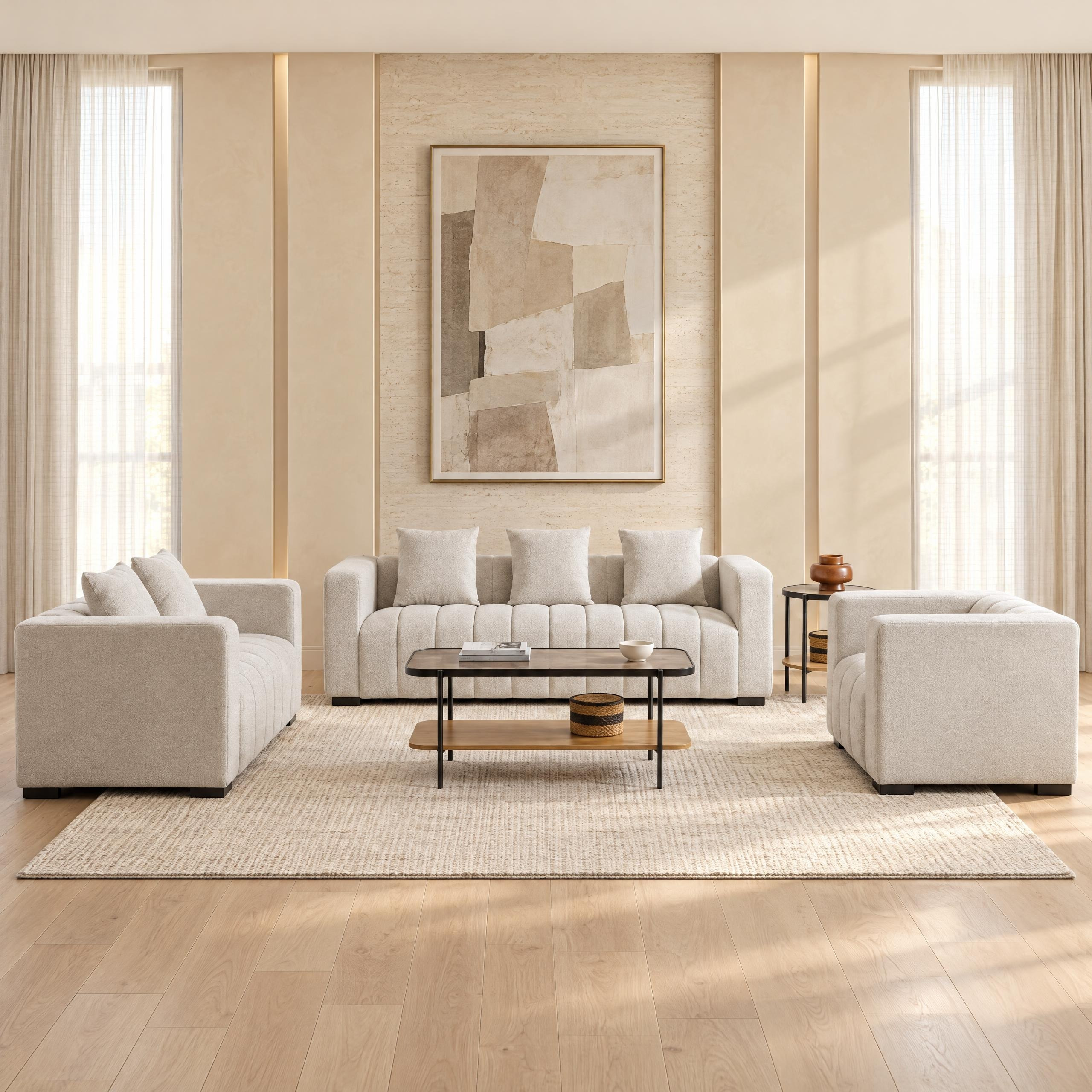 Meadow 3+2+1 Seater Sofa Package-hbxfurniture-livingroom-sofasandsofasets-image-1