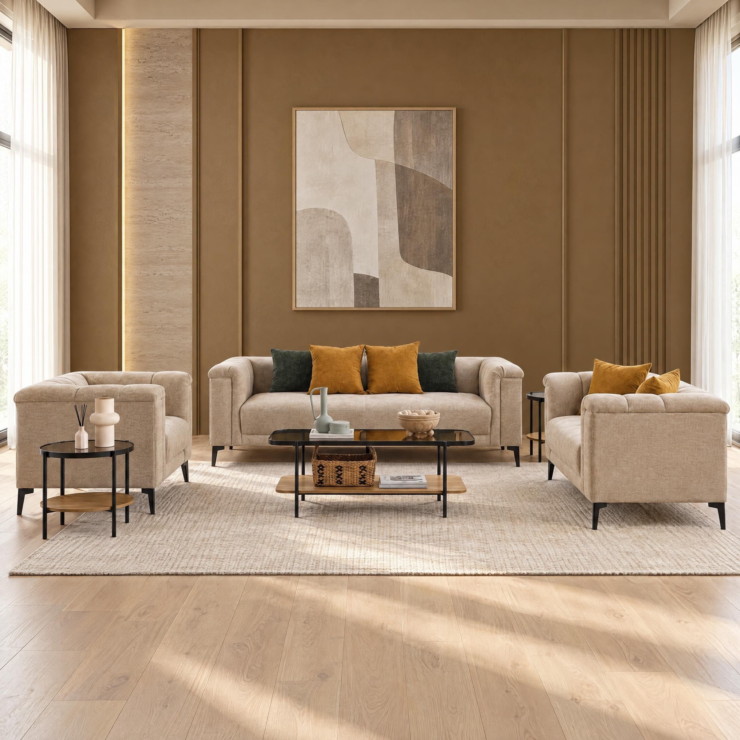 Nantes 3+2+1 Seater Sofa Package-hbxfurniture-livingroom-sofasandsofasets-image-1