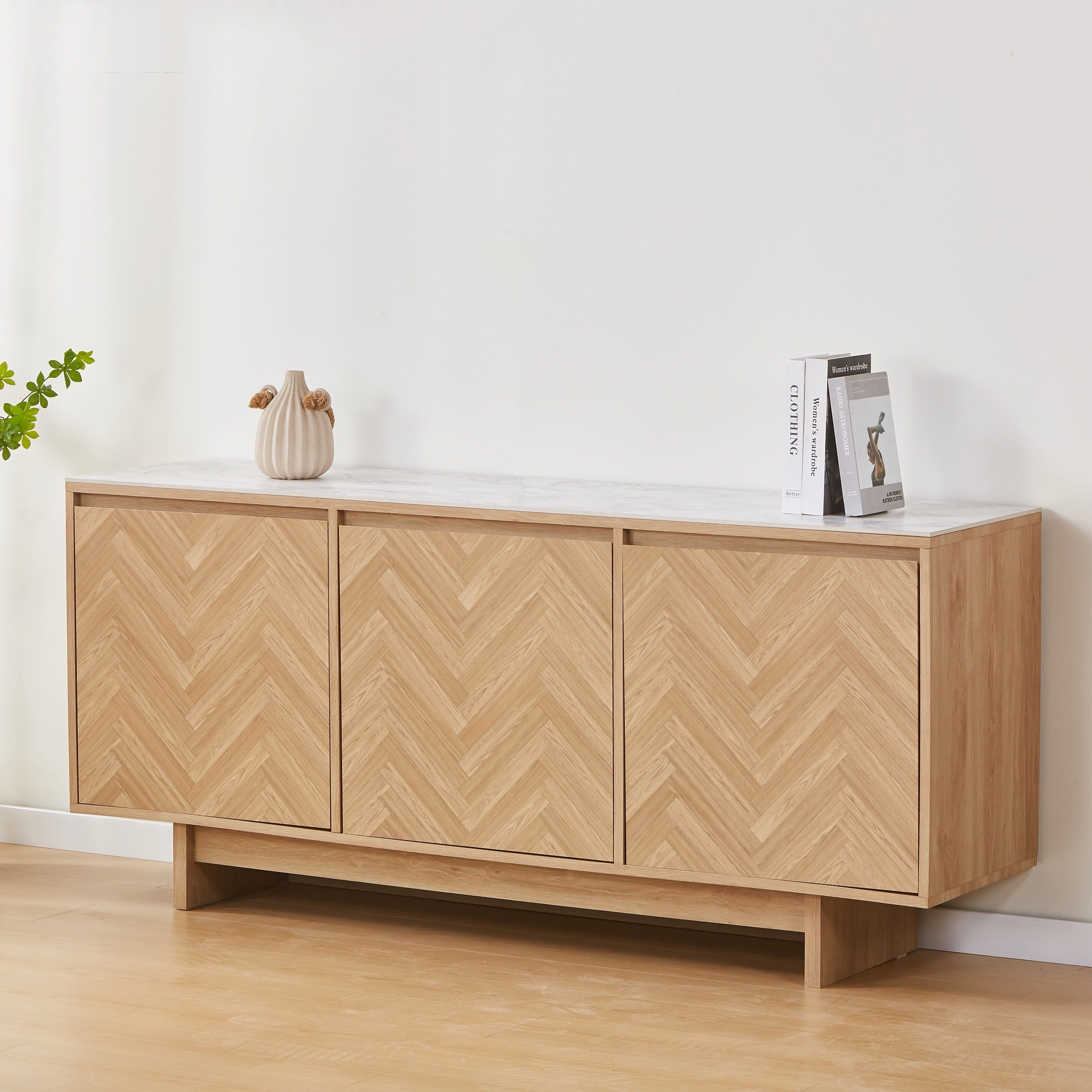 Hemisphere 6-Seater Sintered Stone Dining Set with Sideboard-hbxfurniture-diningtablesandsets-diningsets-sixseater-image-13