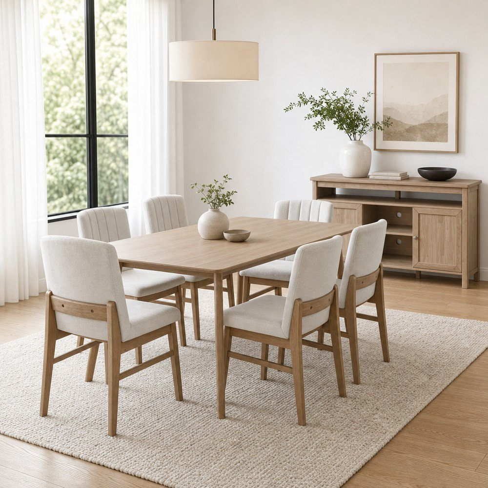 Scandi Caspian NXT 6-Seater Dining Set with Sideboard-hbxfurniture-diningtablesandsets-diningsets-sixseater-image-1