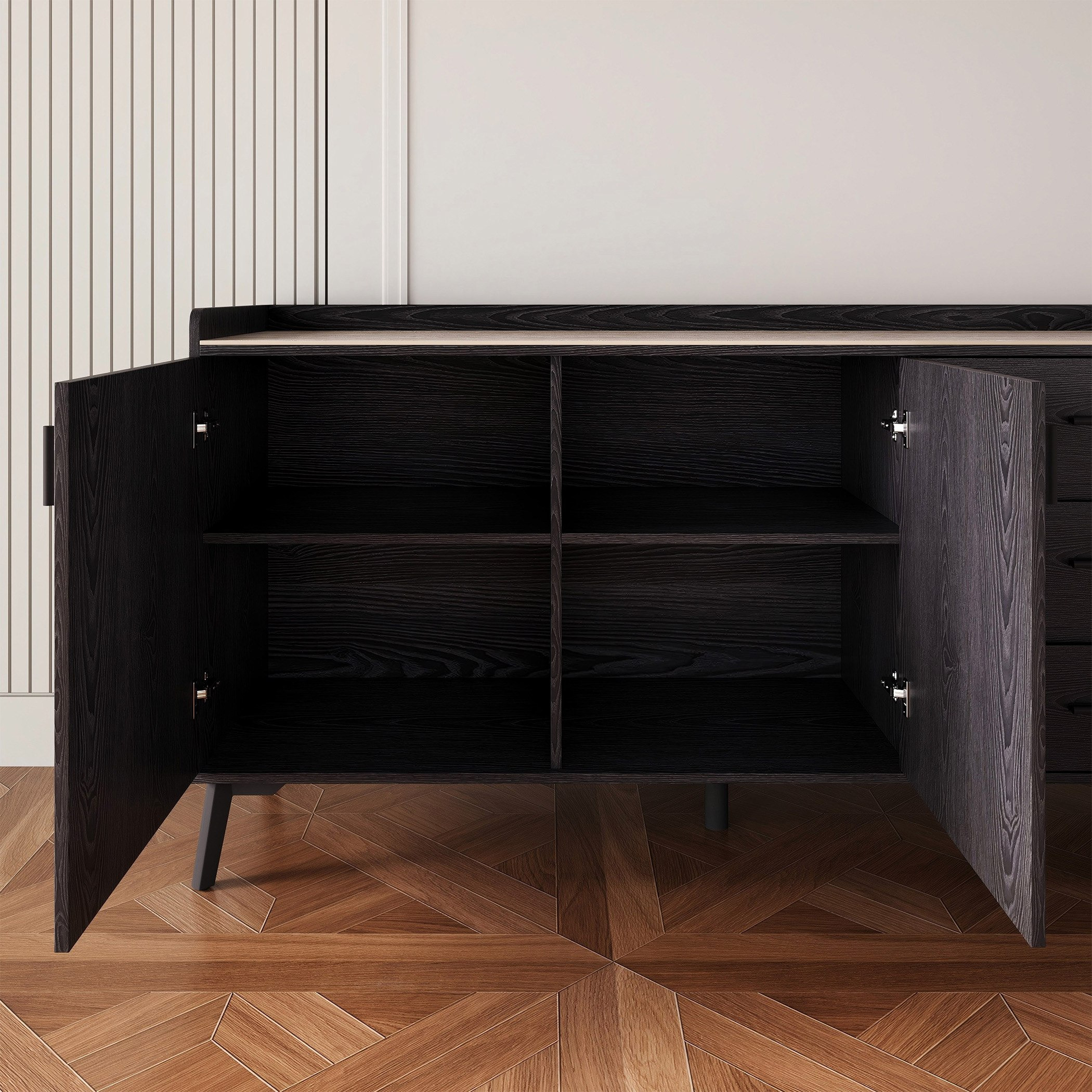 Welwick Winchester 6-Seater Sintered Stone Dining Set with Marwell 1.5 Metre Sideboard-hbxfurniture-diningtablesandsets-diningsets-sixseater-image-20