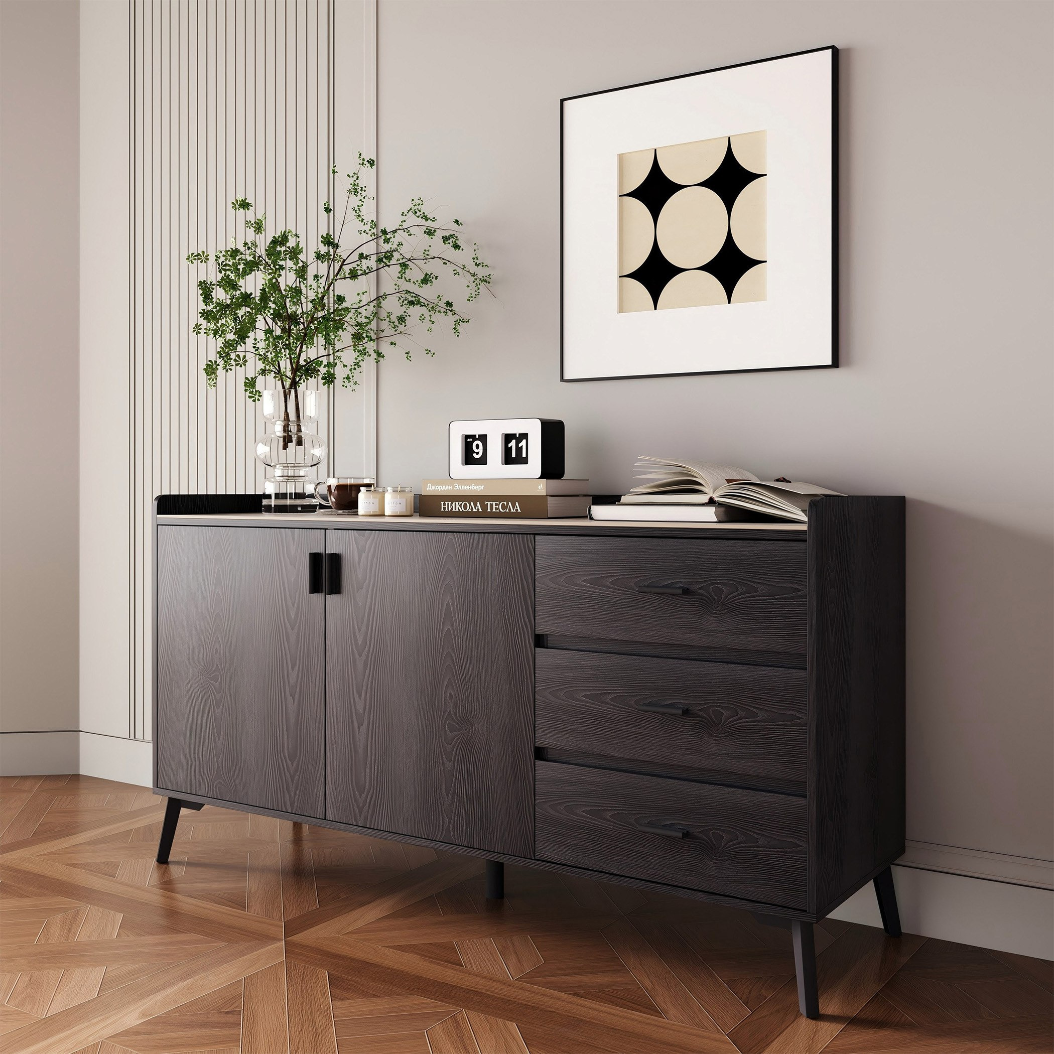 Welwick Belicia 6-Seater Sintered Stone Dining Set with Marwell 1.5 M Sideboard-hbxfurniture-diningtablesandsets-diningsets-sixseater-image-19