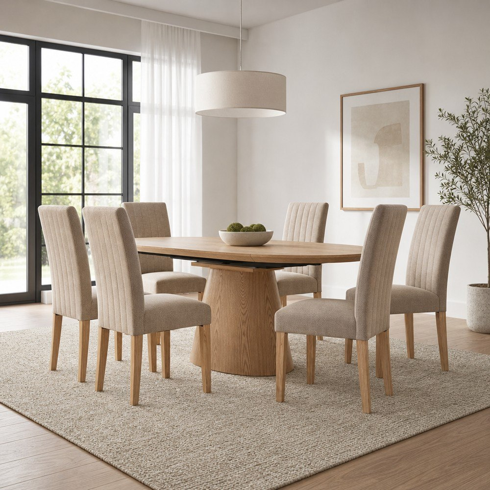 Aviana Bali 8-Seater Extendable Dining Set-hbxfurniture-diningtablesandsets-diningsets-eightseater-image-1