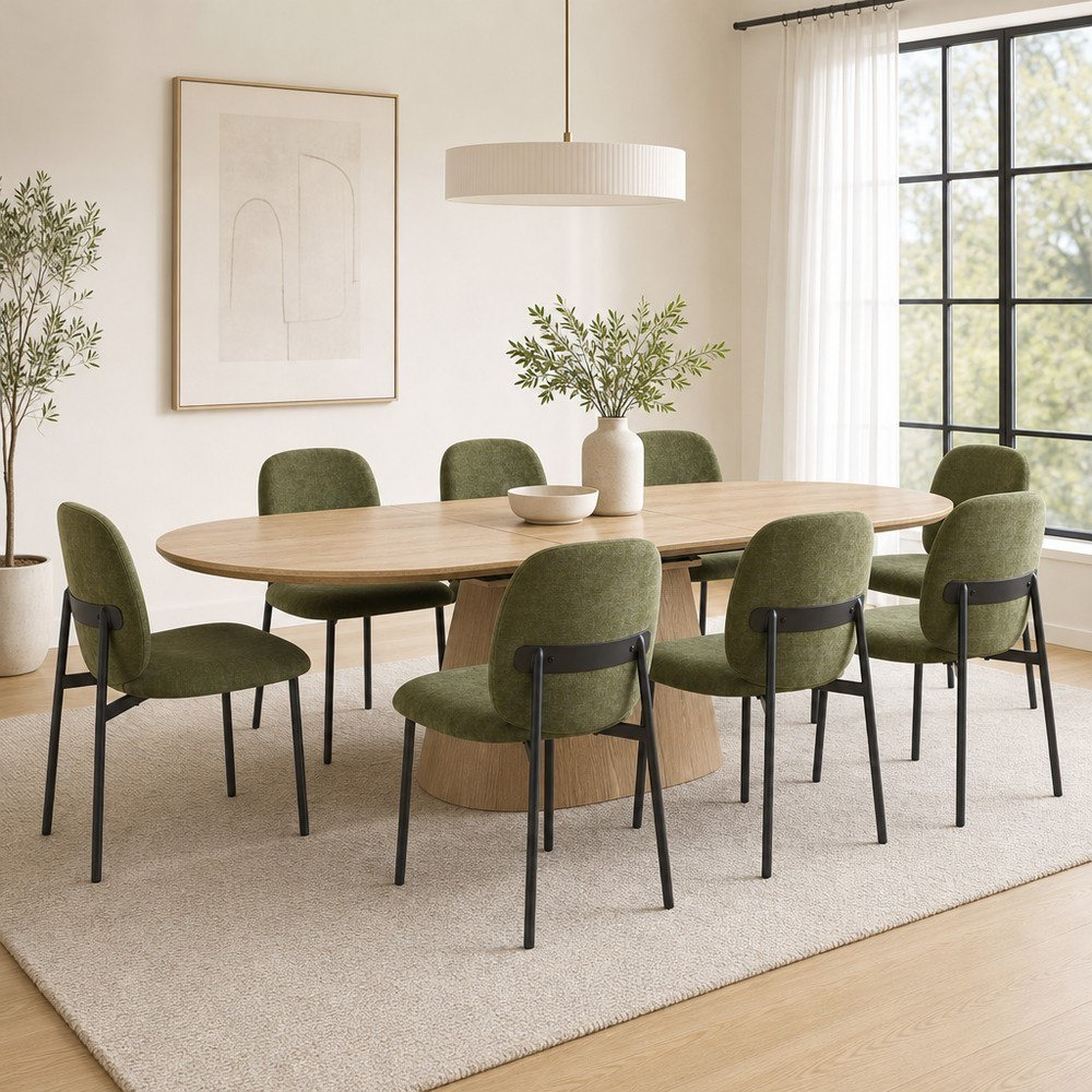 Aviana Grayton 8-Seater Extendable Dining Set-hbxfurniture-diningtablesandsets-diningsets-eightseater-image-1